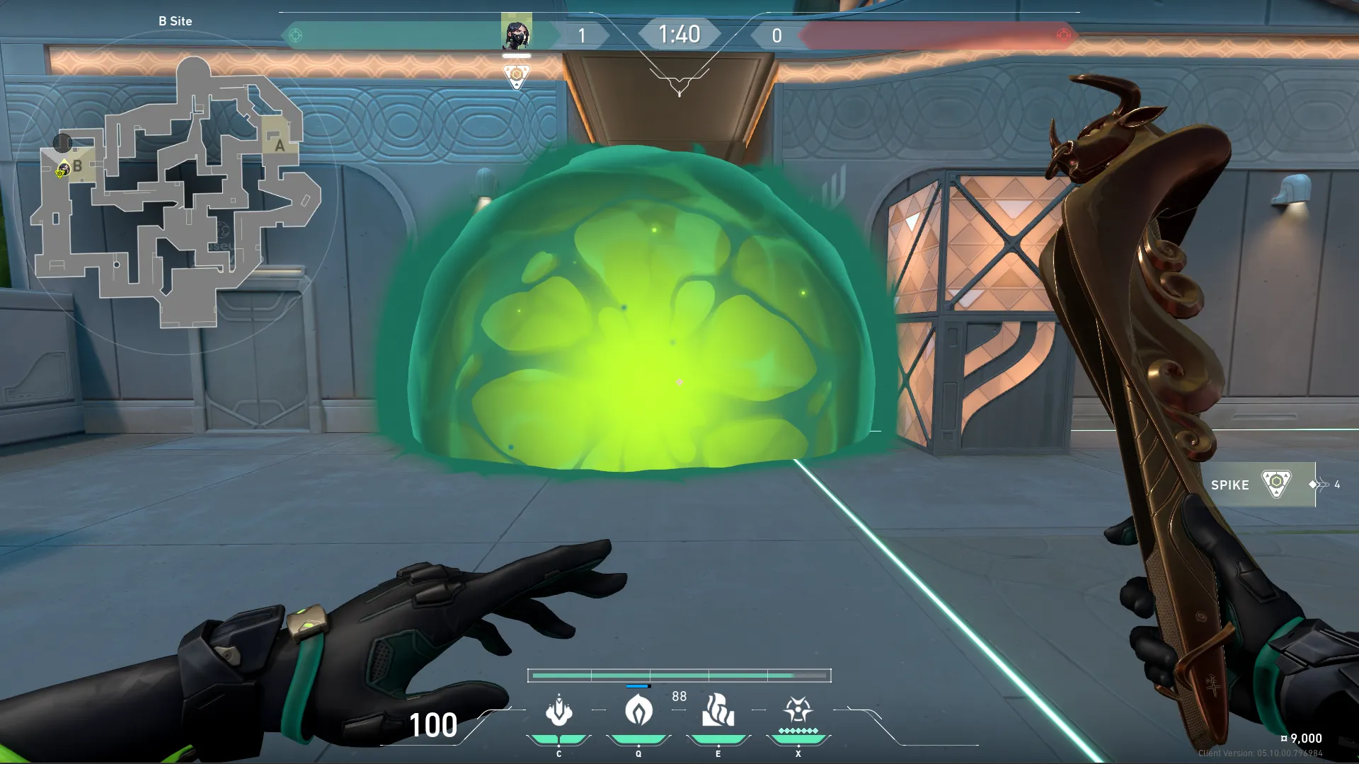 Viper Toxic Screen on Pearl Attack Site B — step 6 of 7: Aim — line up the shot