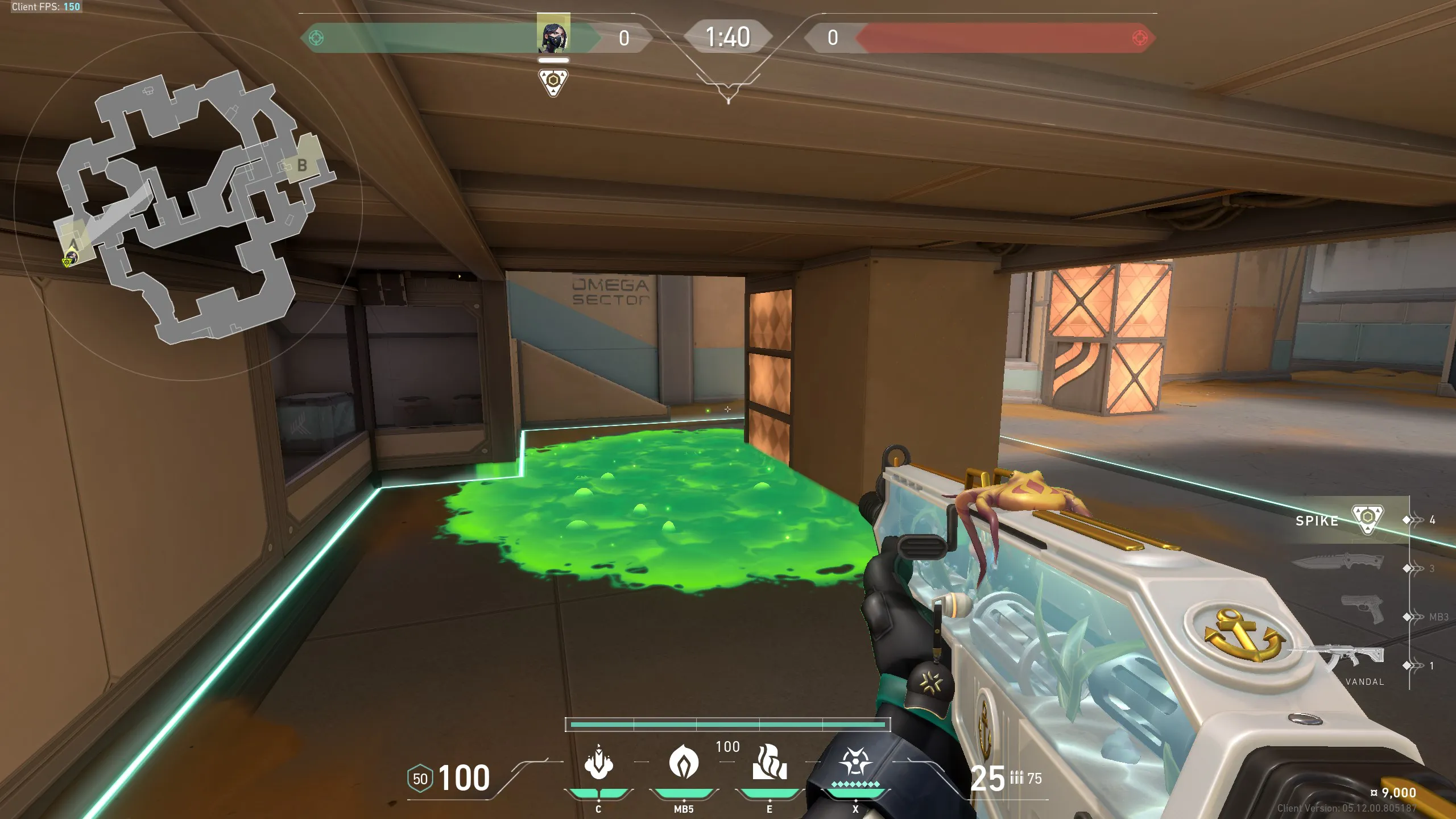 Viper Snake Bite on Fracture Defense Site A — step 3 of 5: Aim — line up the shot