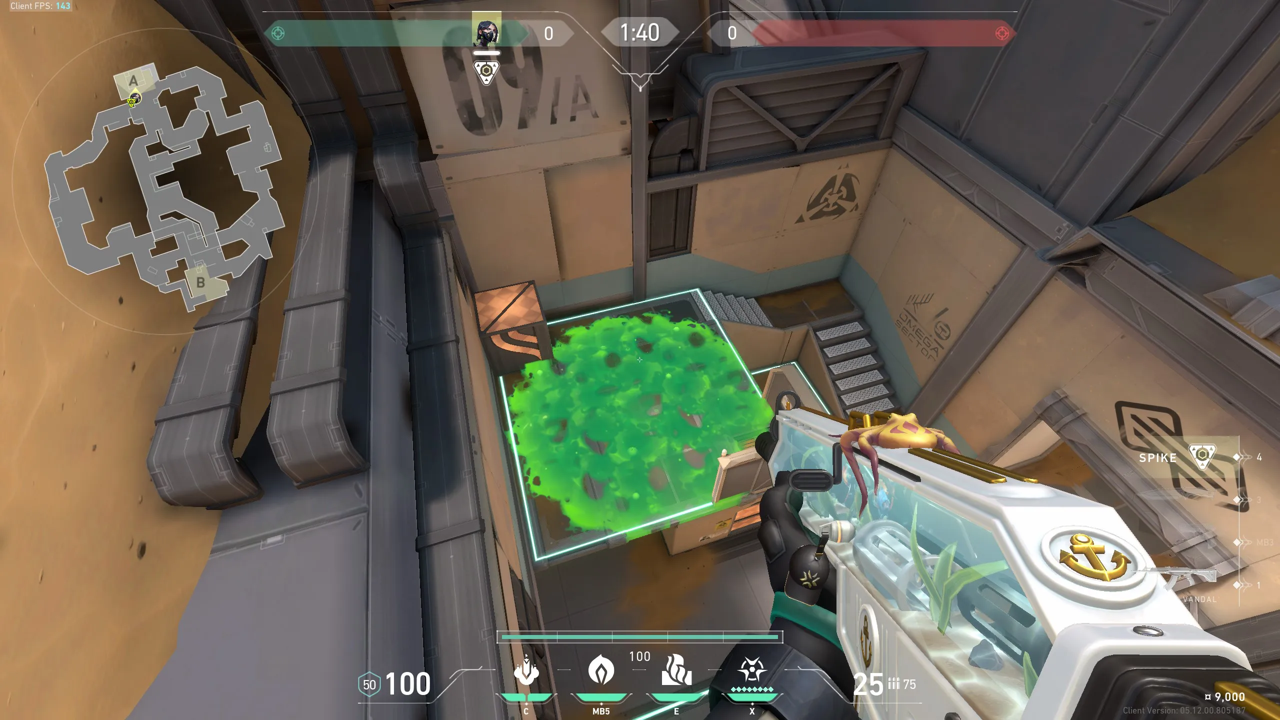 Viper Snake Bite on Fracture Defense Site A — step 5 of 5: Result