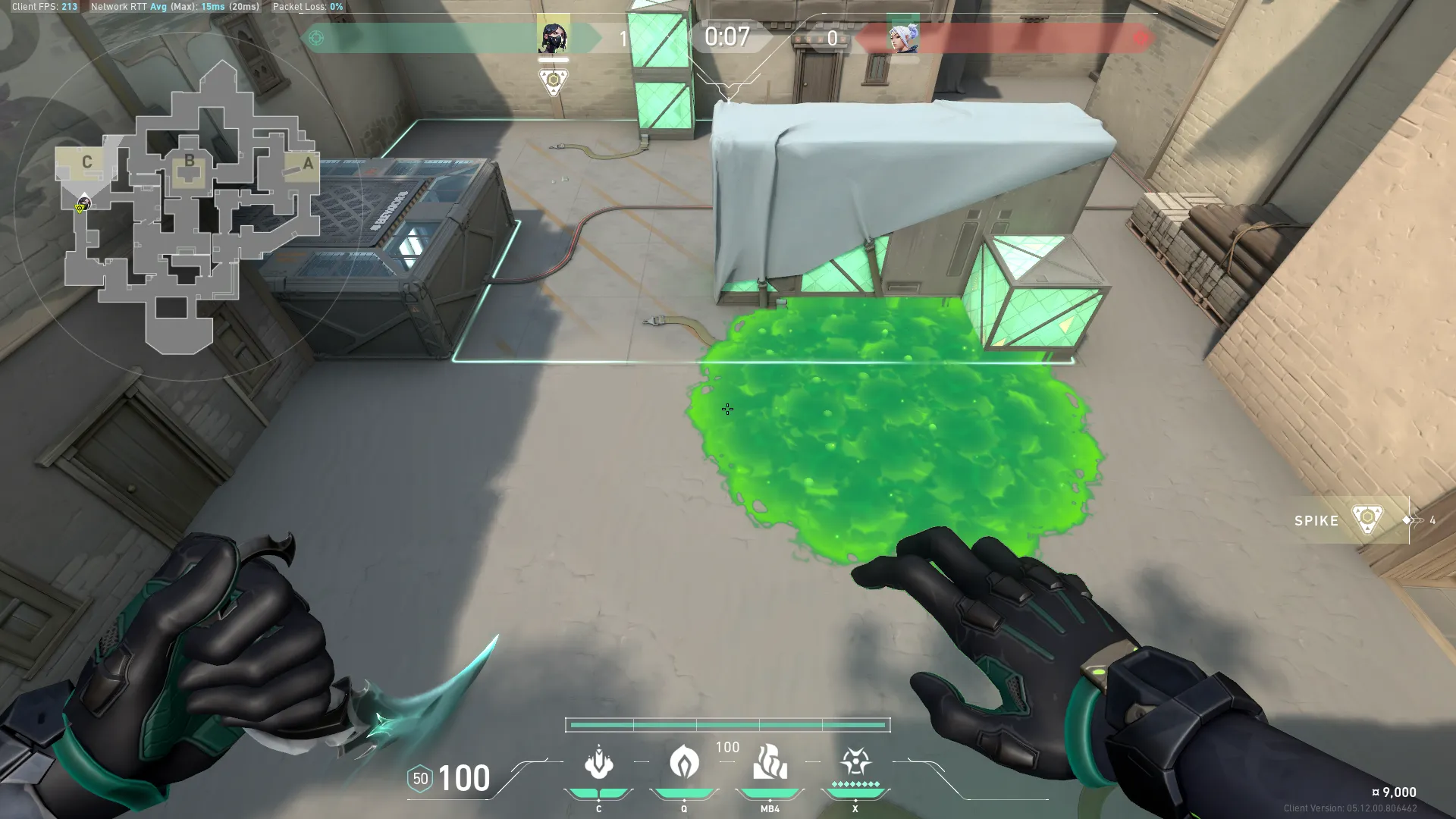 Viper Snake Bite on Haven Attack Site C — step 3 of 3: Result