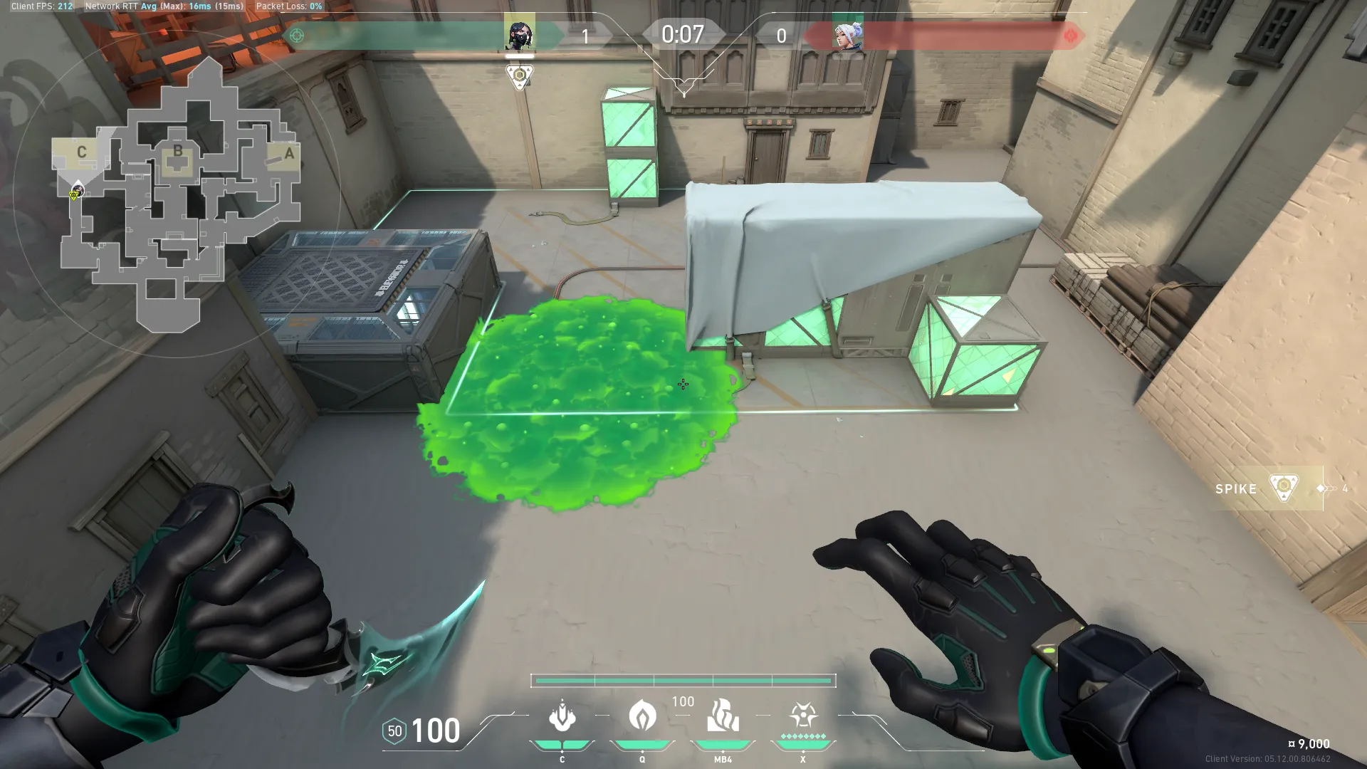 Viper Snake Bite on Haven Attack Site C — step 3 of 3: Result