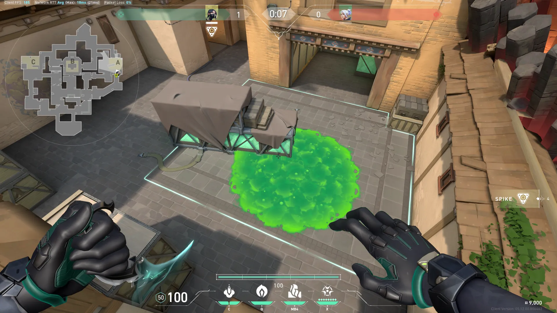 Viper Snake Bite on Haven Attack Site A — step 3 of 3: Result