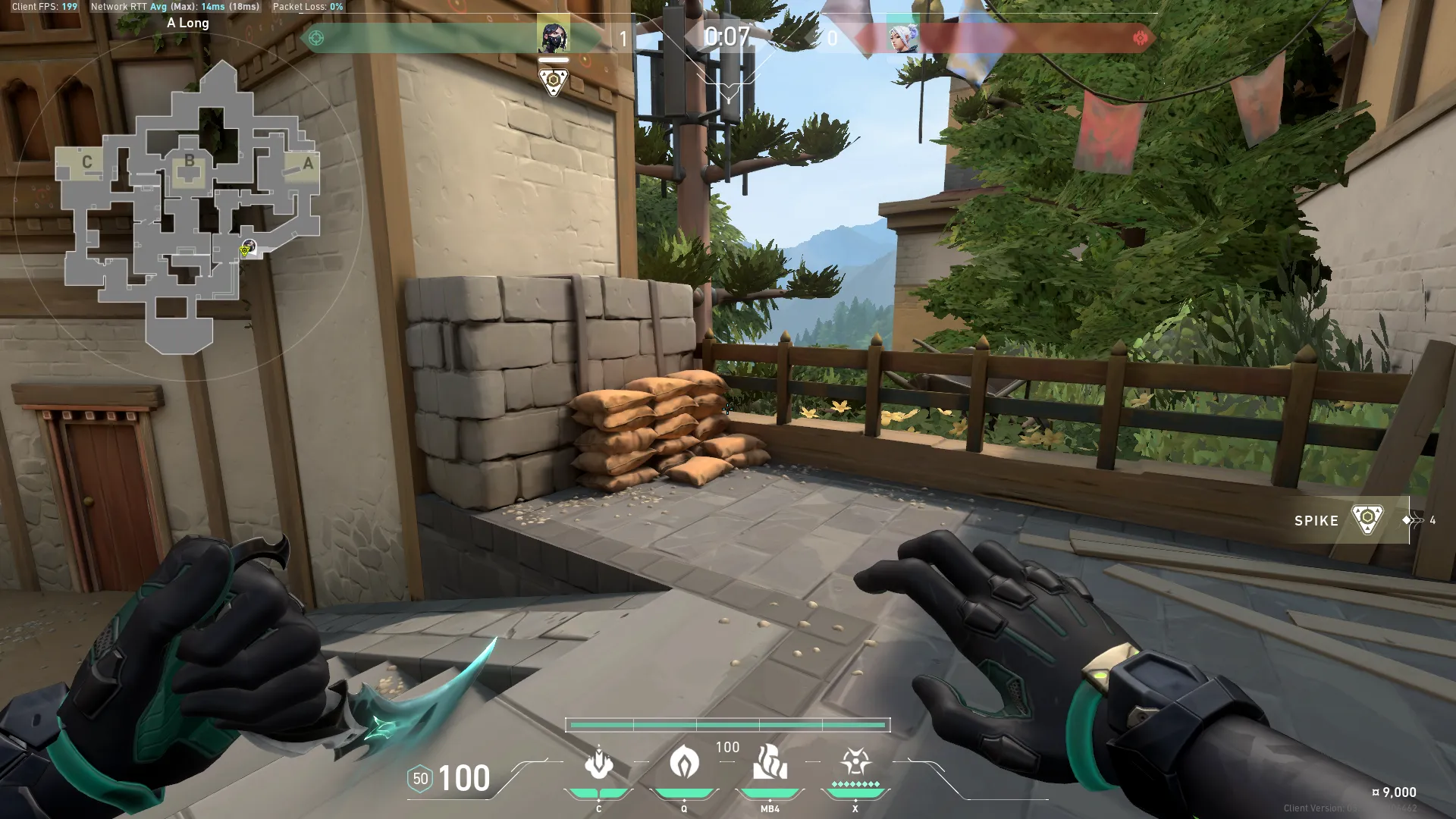 Haven | ATK Molly for A Site Default — Viper lineup on Haven