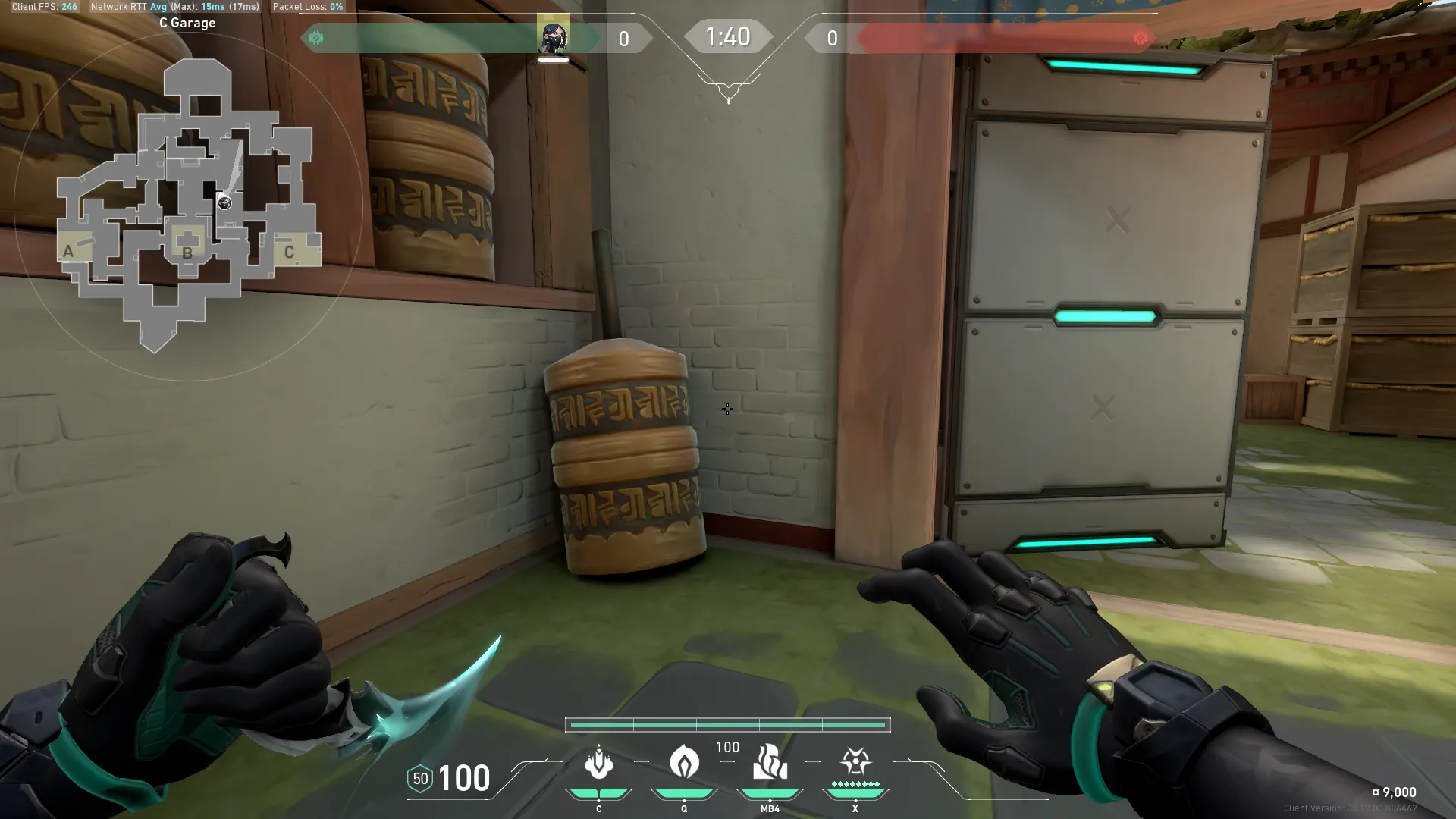 Viper Poison Cloud on Haven Defense Site C — step 1 of 5: Position — where to stand