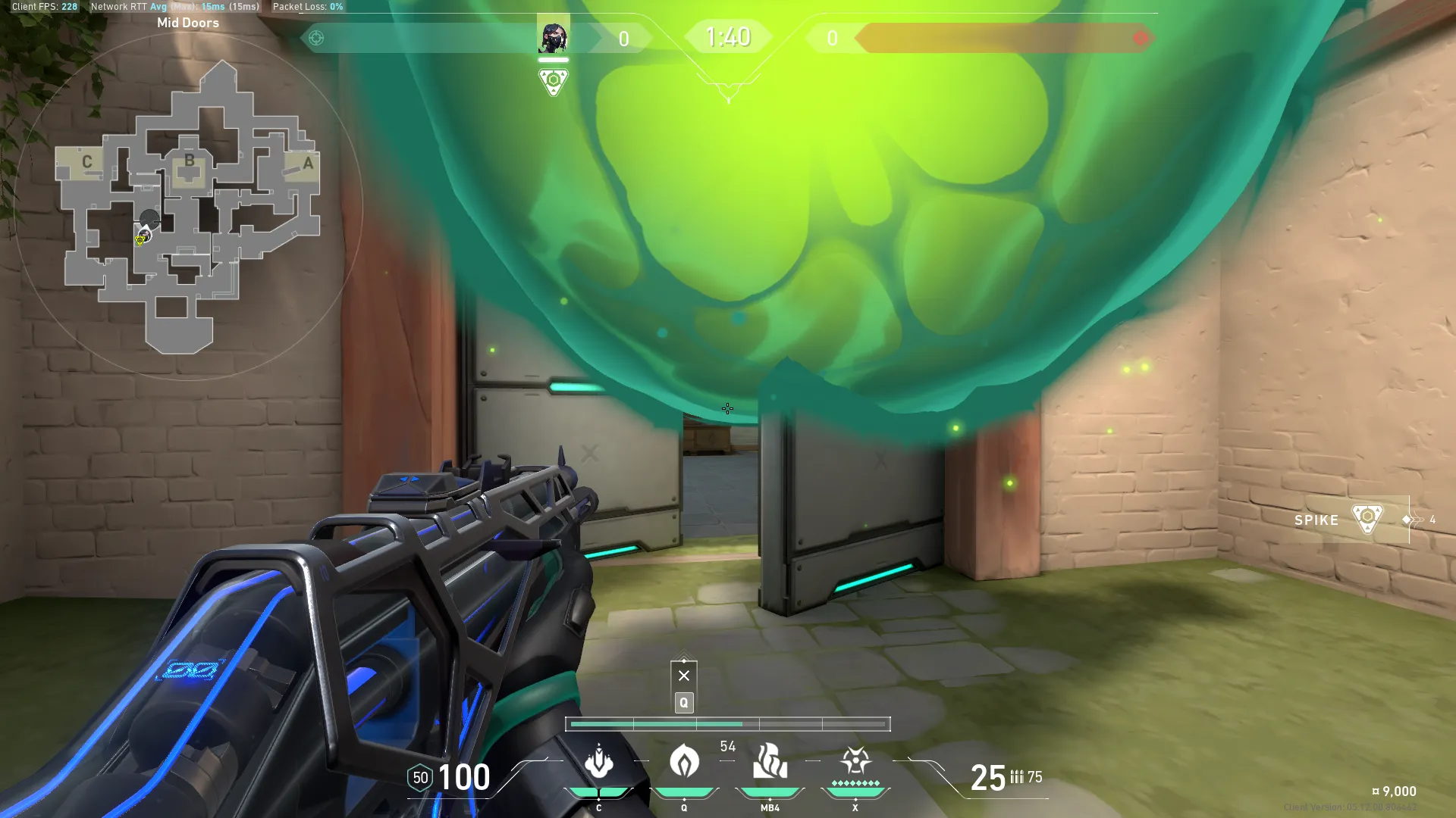 Viper Poison Cloud on Haven Defense Site C — step 4 of 5: Aim — line up the shot