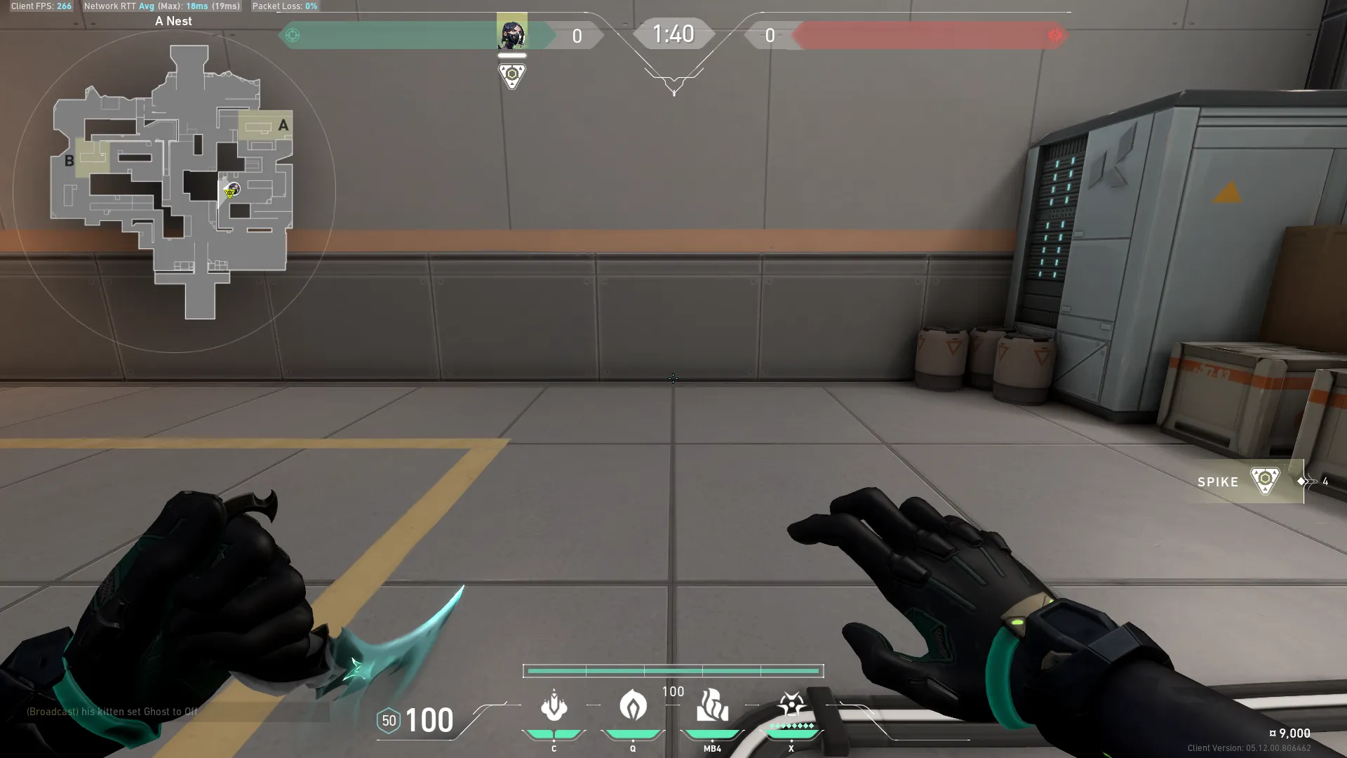 Viper Snake Bite on Icebox Attack Site A — step 1 of 3: Position — where to stand