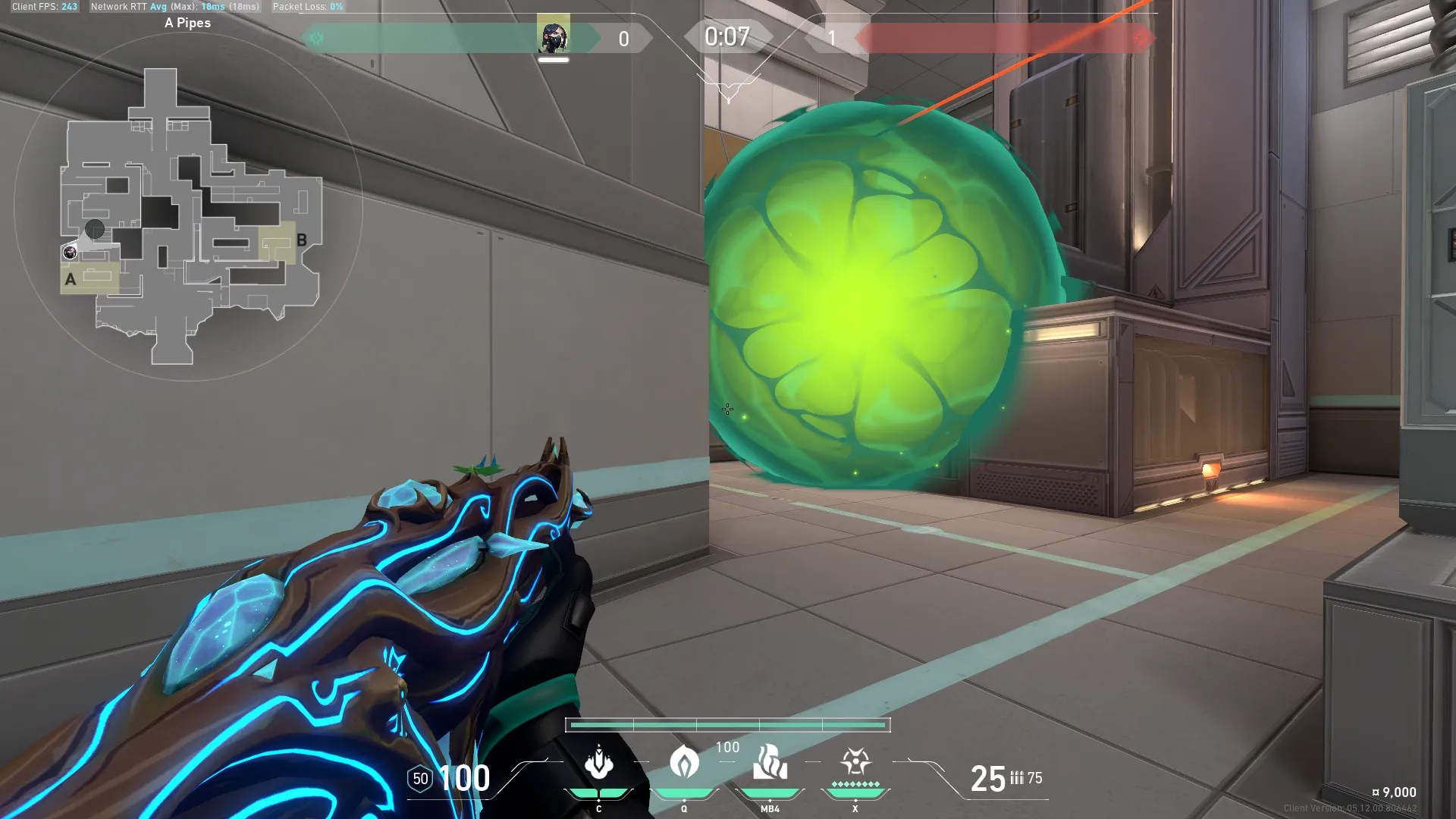 Viper Poison Cloud on Icebox Defense Site A — step 5 of 5: Result