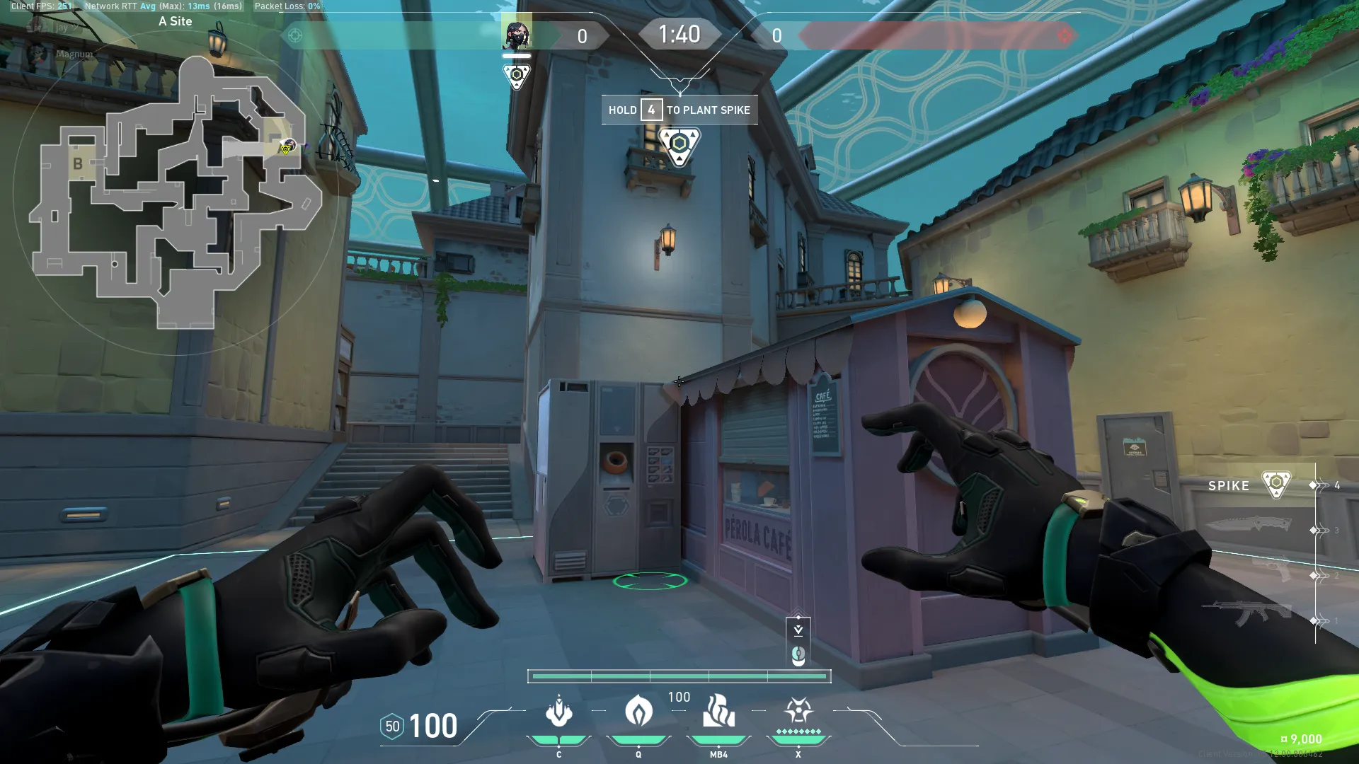 Viper Snake Bite on Pearl Defense Site A — step 2 of 4: Aim — line up the shot