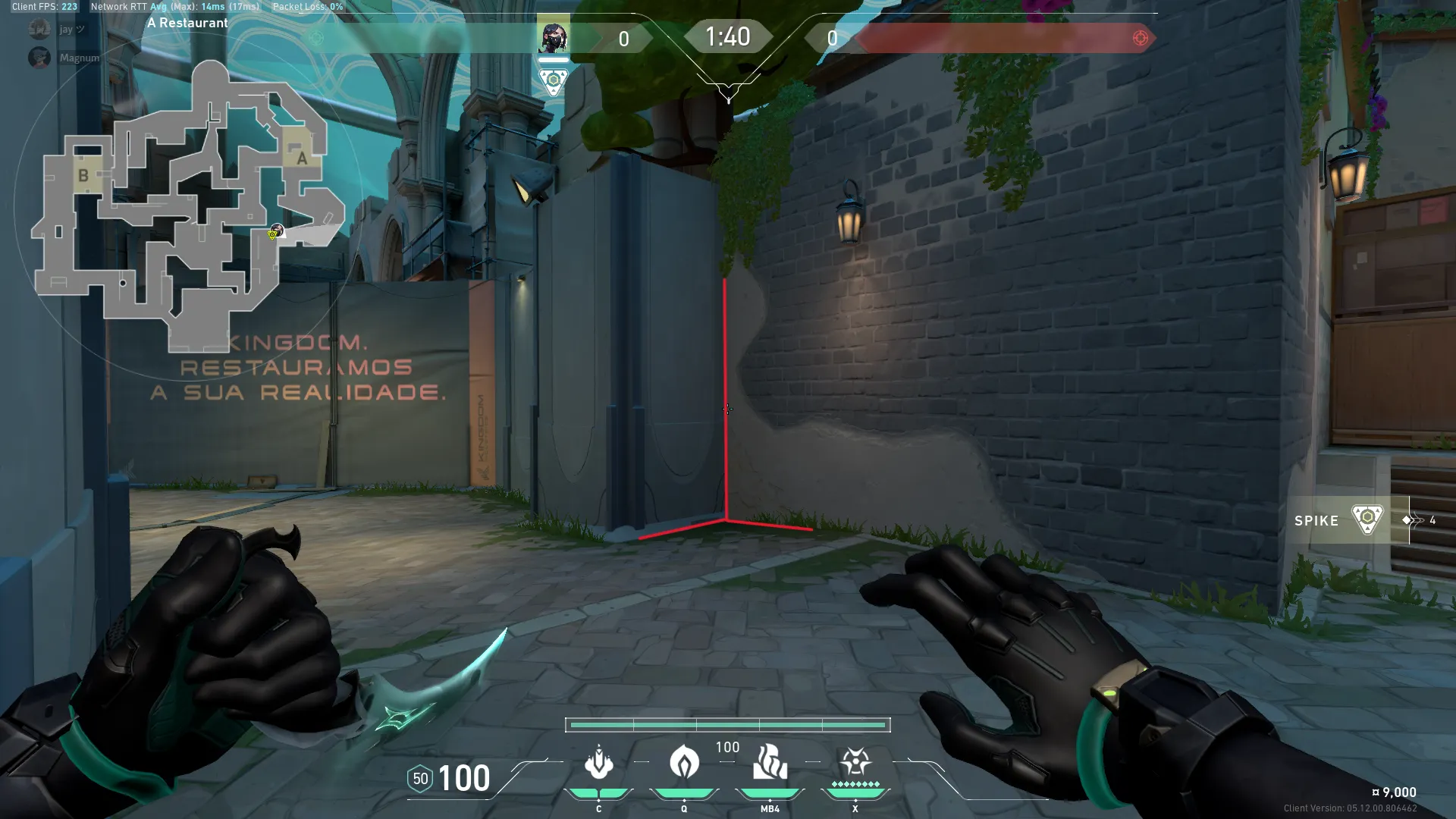 Viper Snake Bite on Pearl Attack Site A — step 1 of 3: Position — where to stand