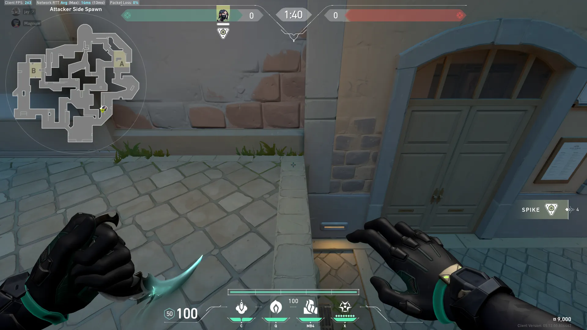 Viper Snake Bite on Pearl Attack Site A — step 1 of 3: Position — where to stand