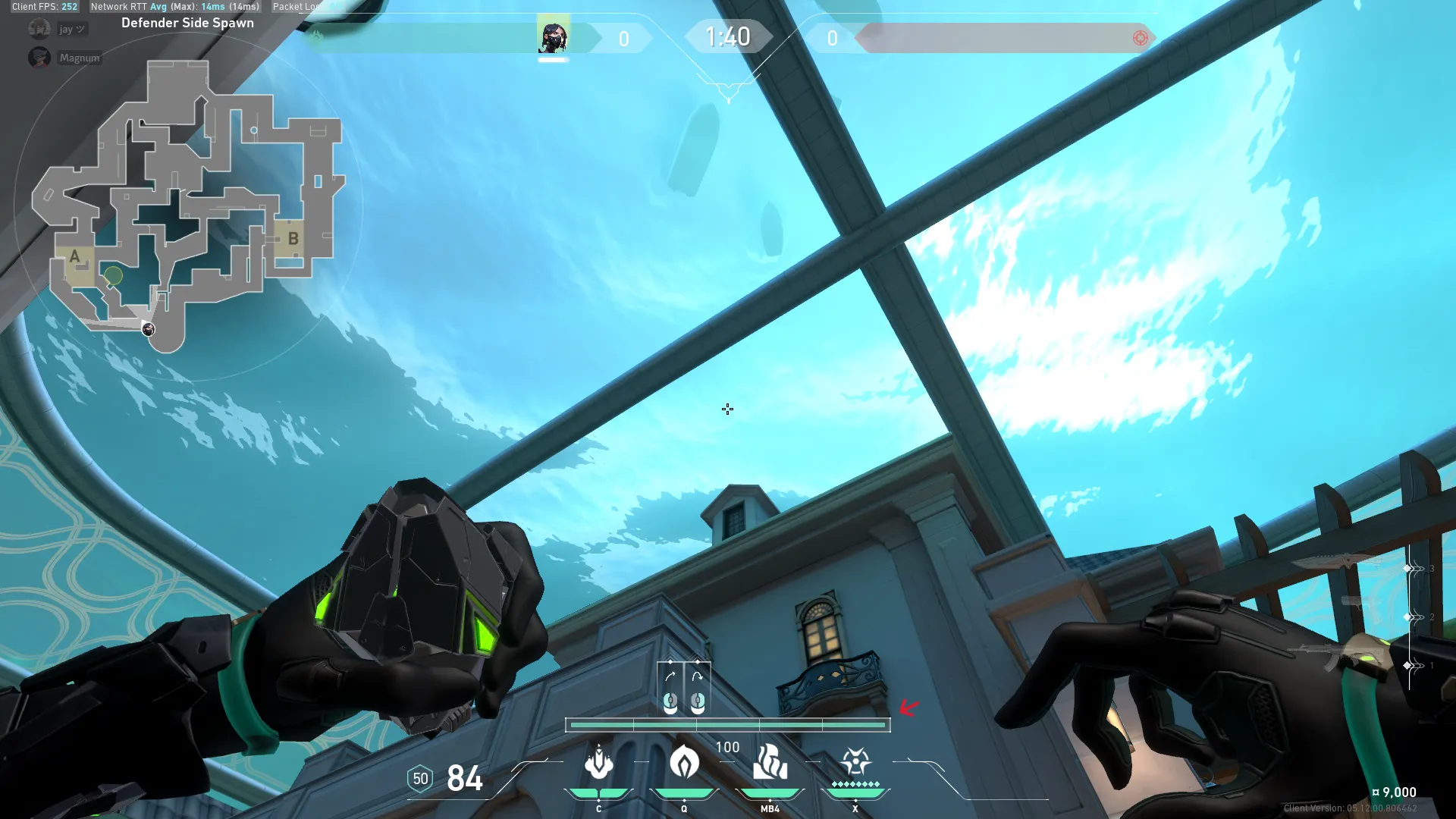 Viper Poison Cloud on Pearl Defense Site A — step 2 of 3: Aim — line up the shot