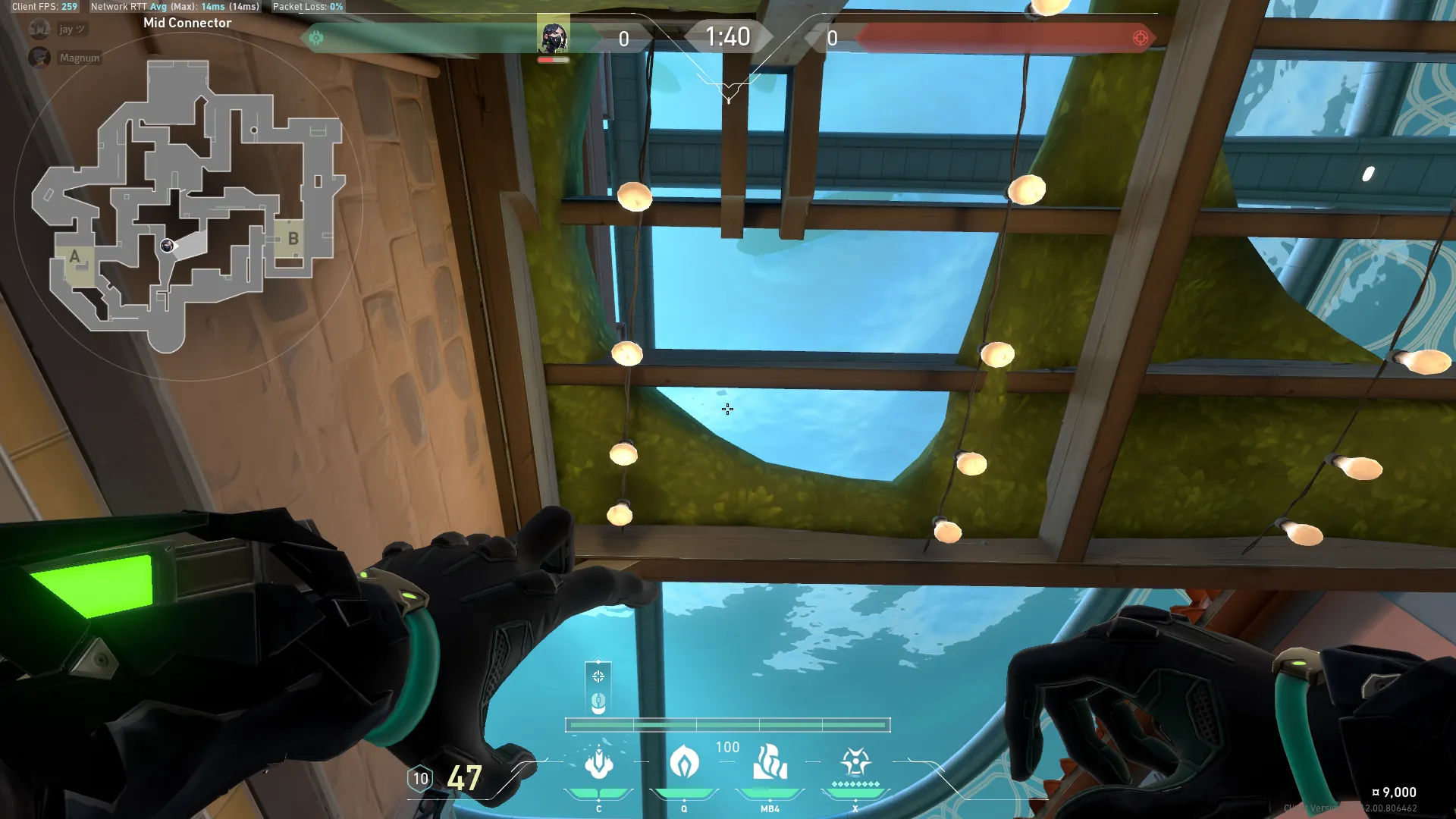 Viper Snake Bite on Pearl Defense Site B — step 3 of 4: Aim — line up the shot