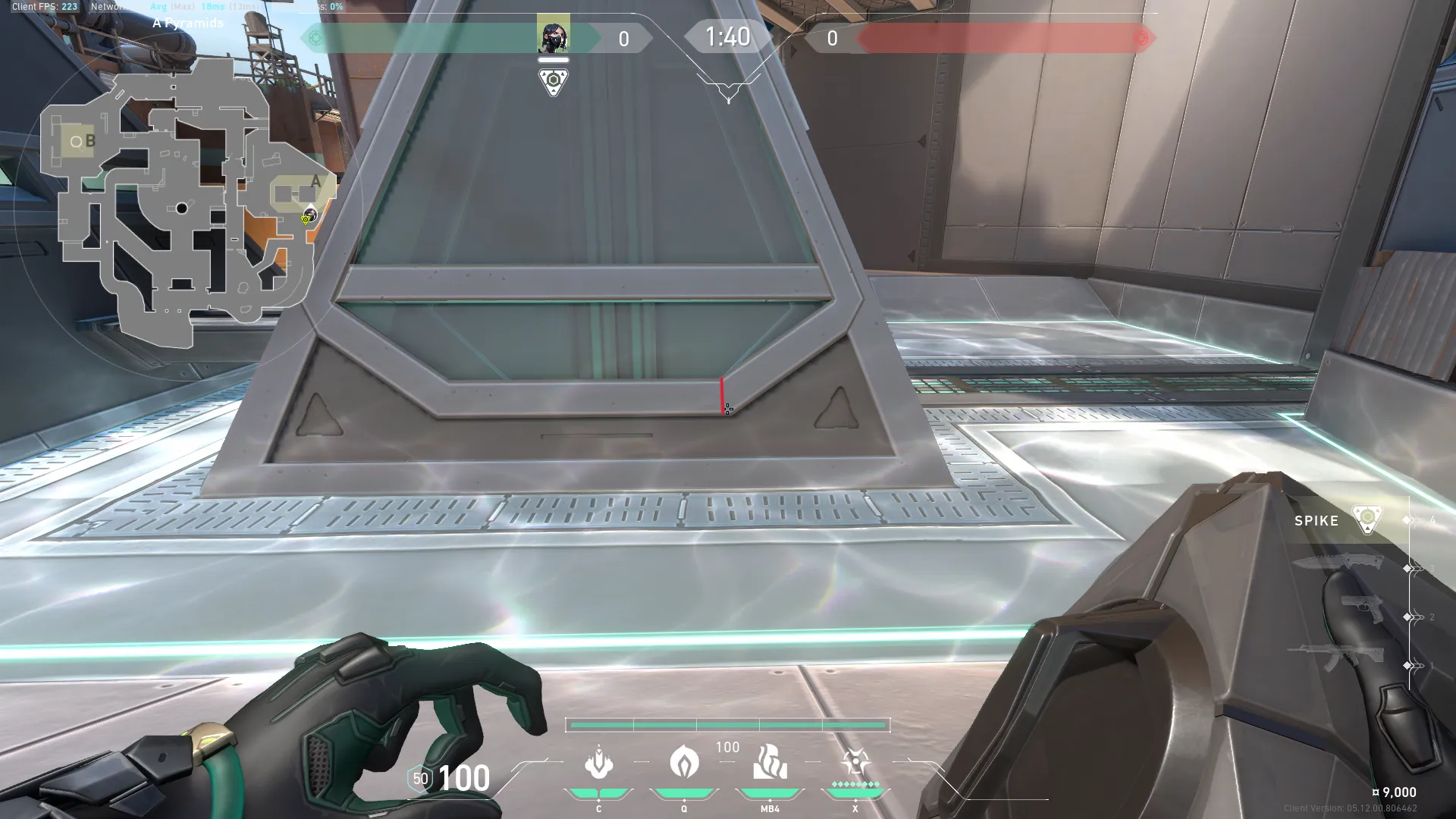 Viper Snake Bite on Breeze Defense Site A — step 1 of 8: Position — where to stand