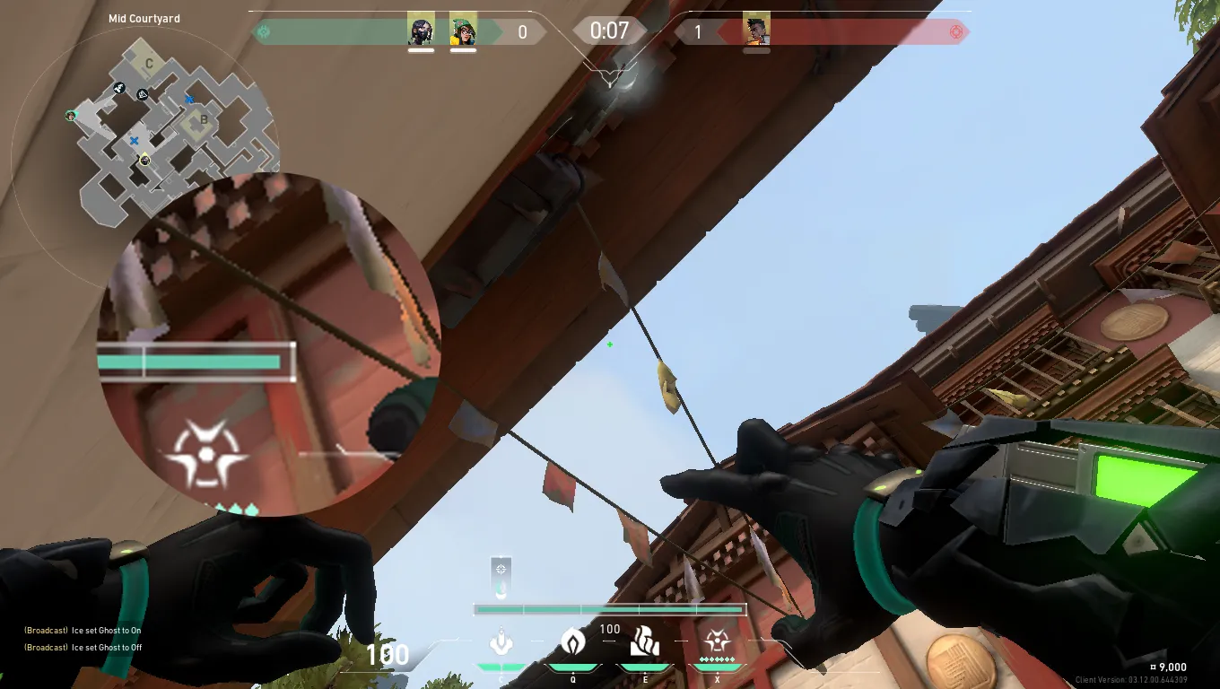 Viper Snake Bite on Haven Attack Site C — step 2 of 3: Aim — line up the shot