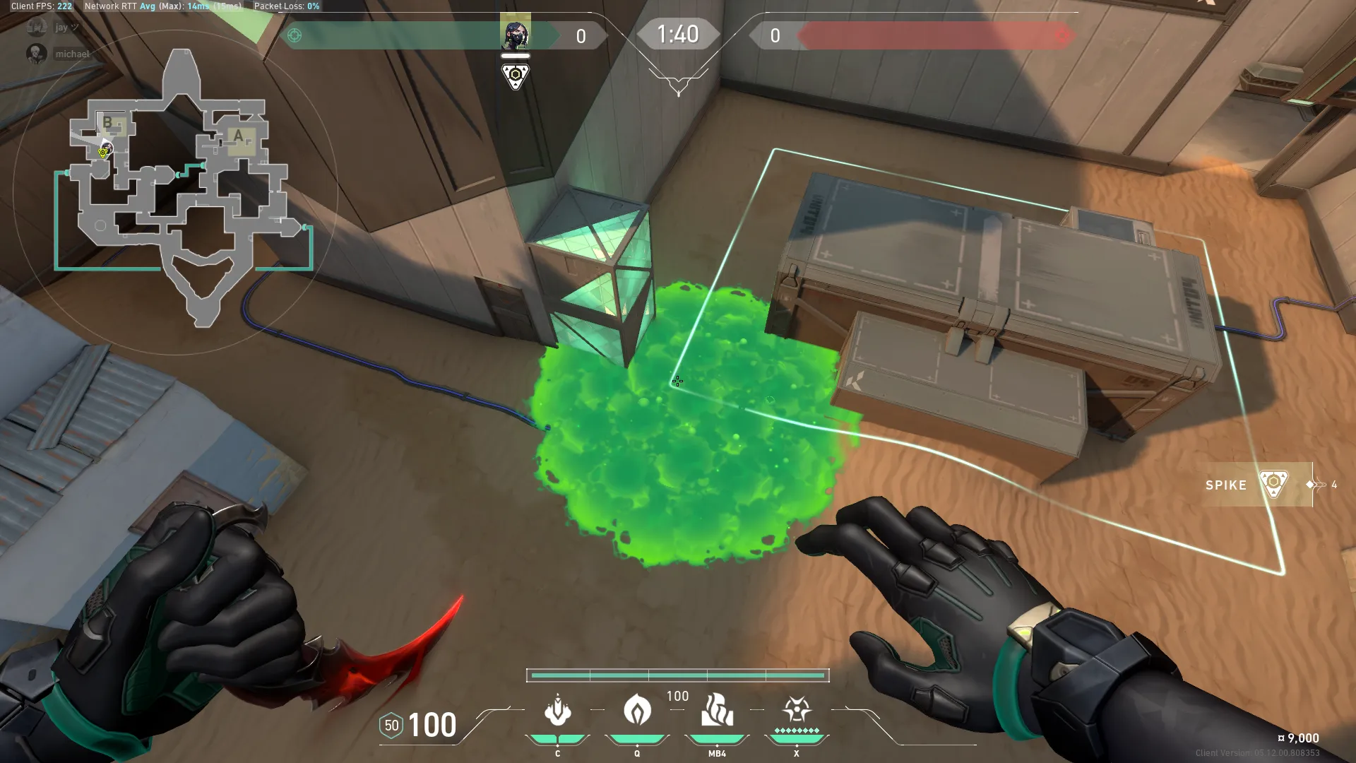 Viper Snake Bite on Bind Attack Site B — step 3 of 3: Result