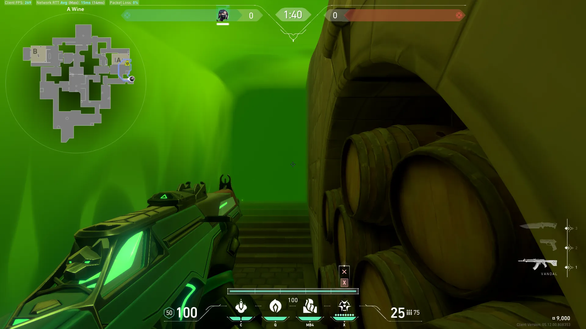 Viper Vipers Pit on Ascent Defense Site A — step 5 of 7: Aim — line up the shot
