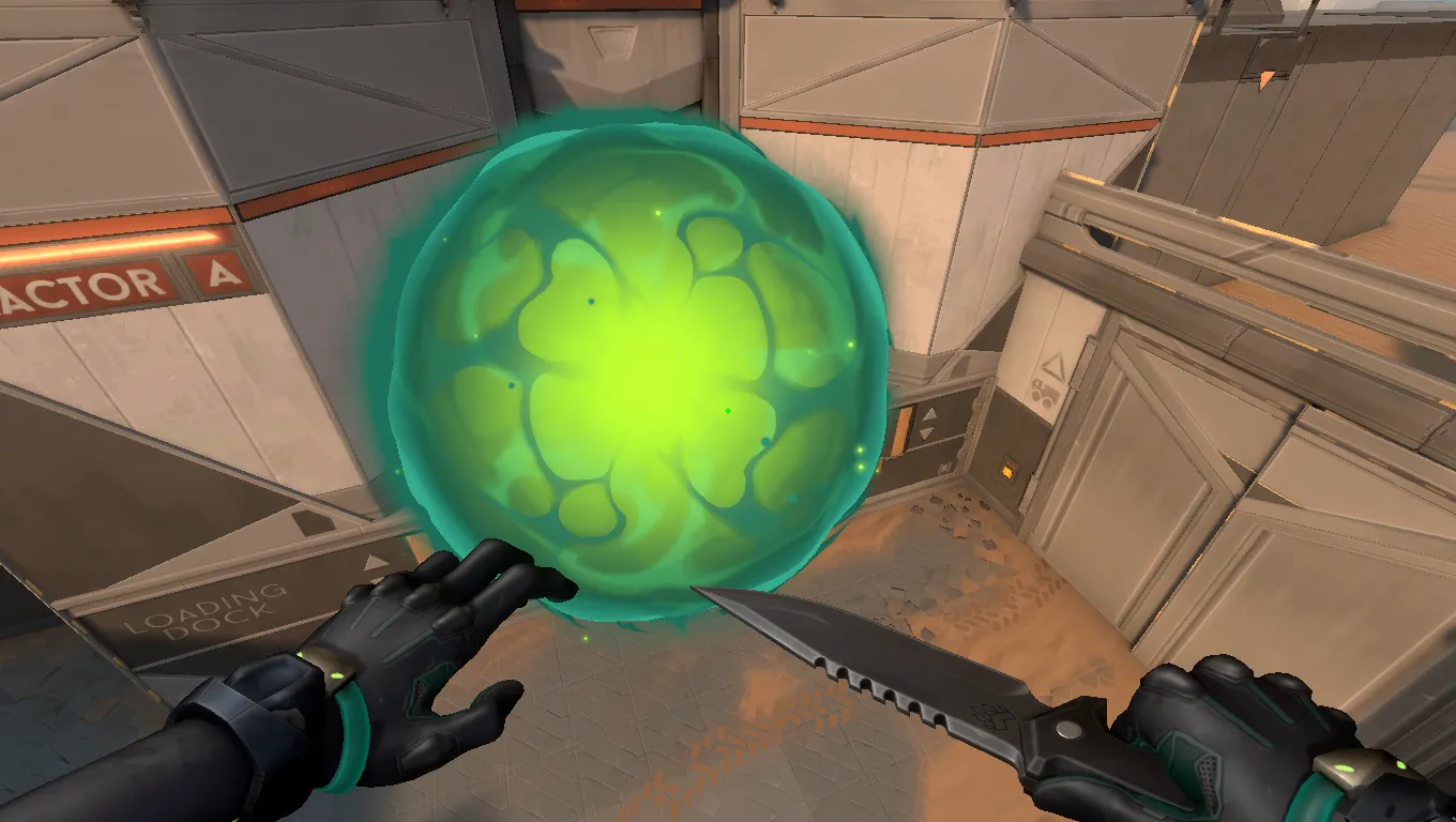 Viper Poison Cloud on Bind Attack Site A — step 3 of 3: Result