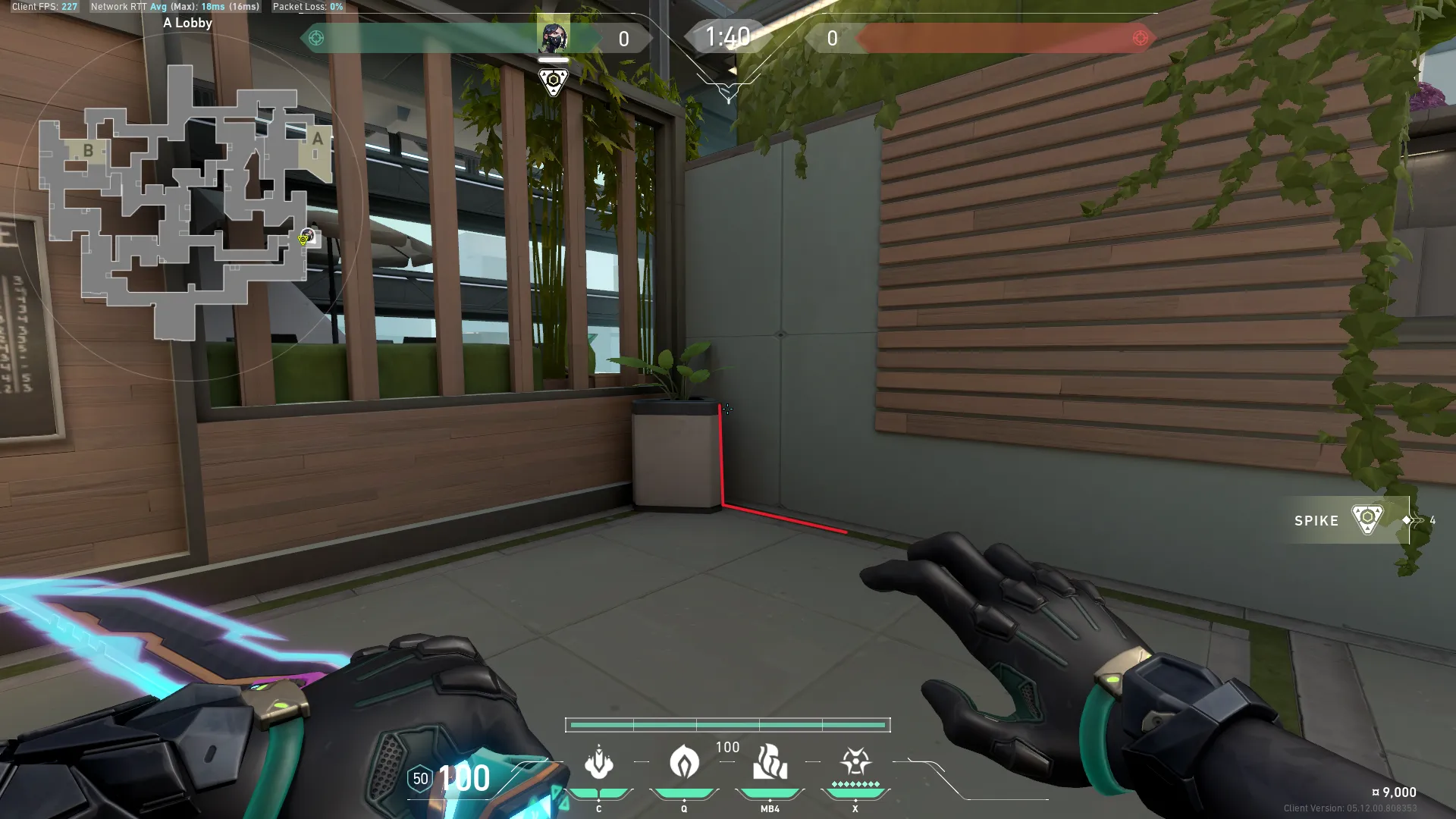 Viper Snake Bite on Split Attack Site A — step 1 of 4: Position — where to stand