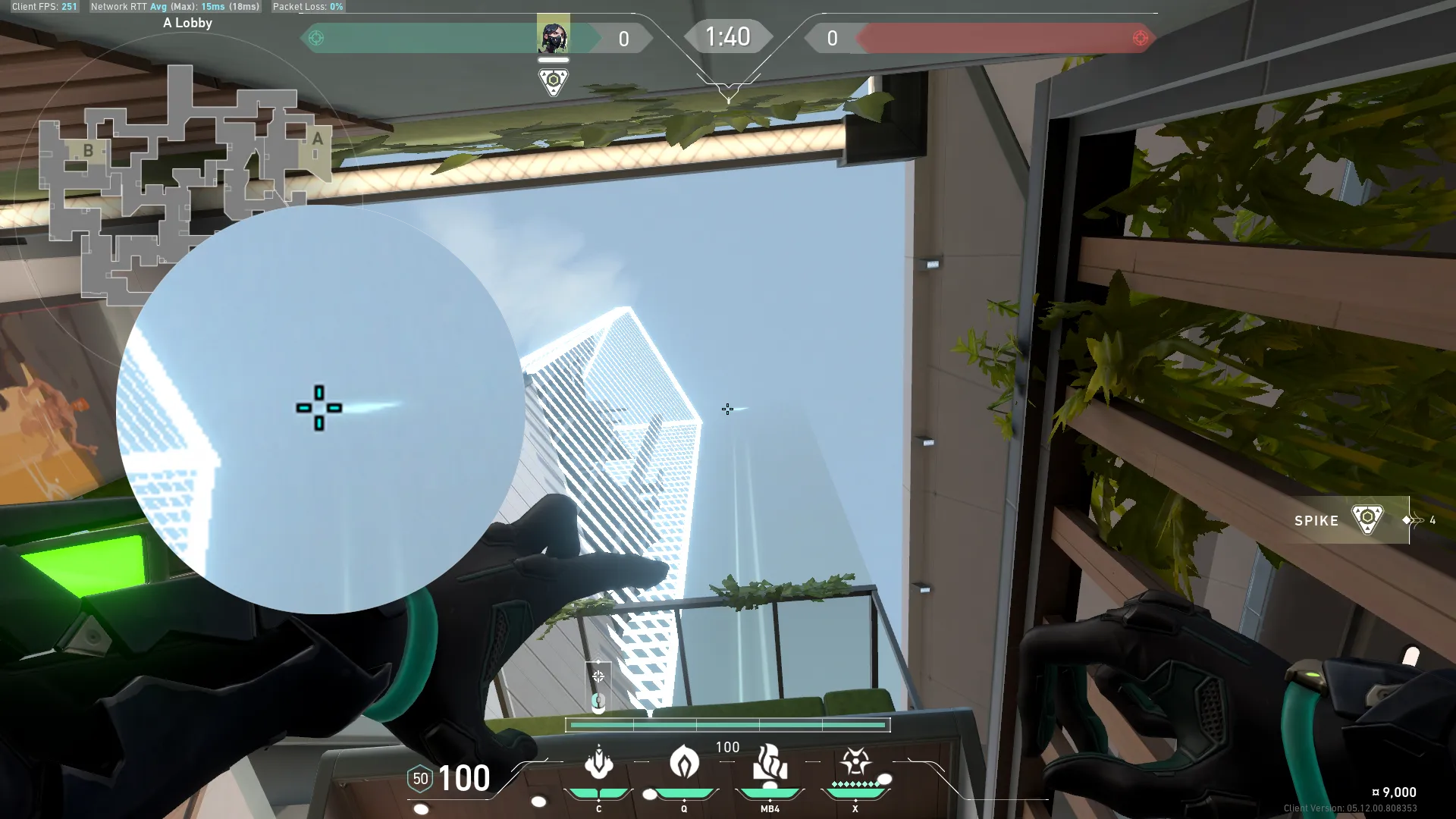Viper Snake Bite on Split Attack Site A — step 3 of 4: Aim — line up the shot