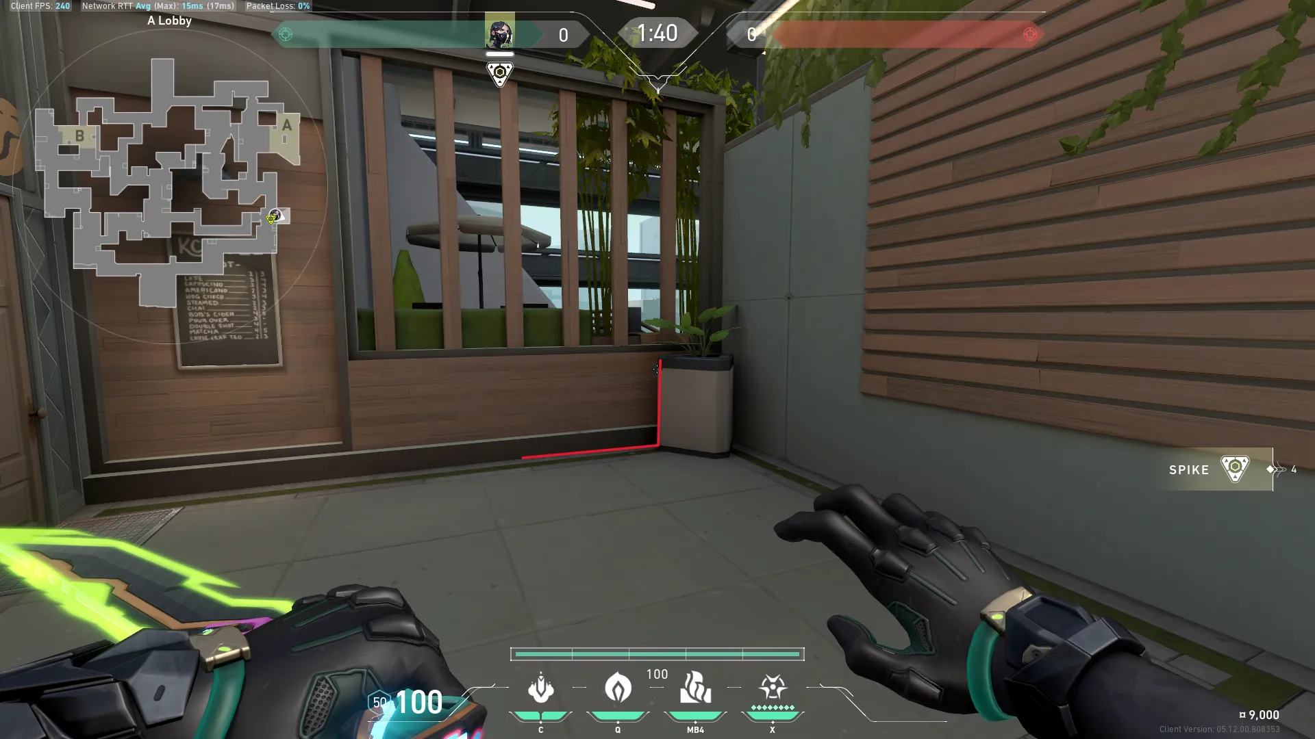 Viper Snake Bite on Split Attack Site A — step 1 of 4: Position — where to stand