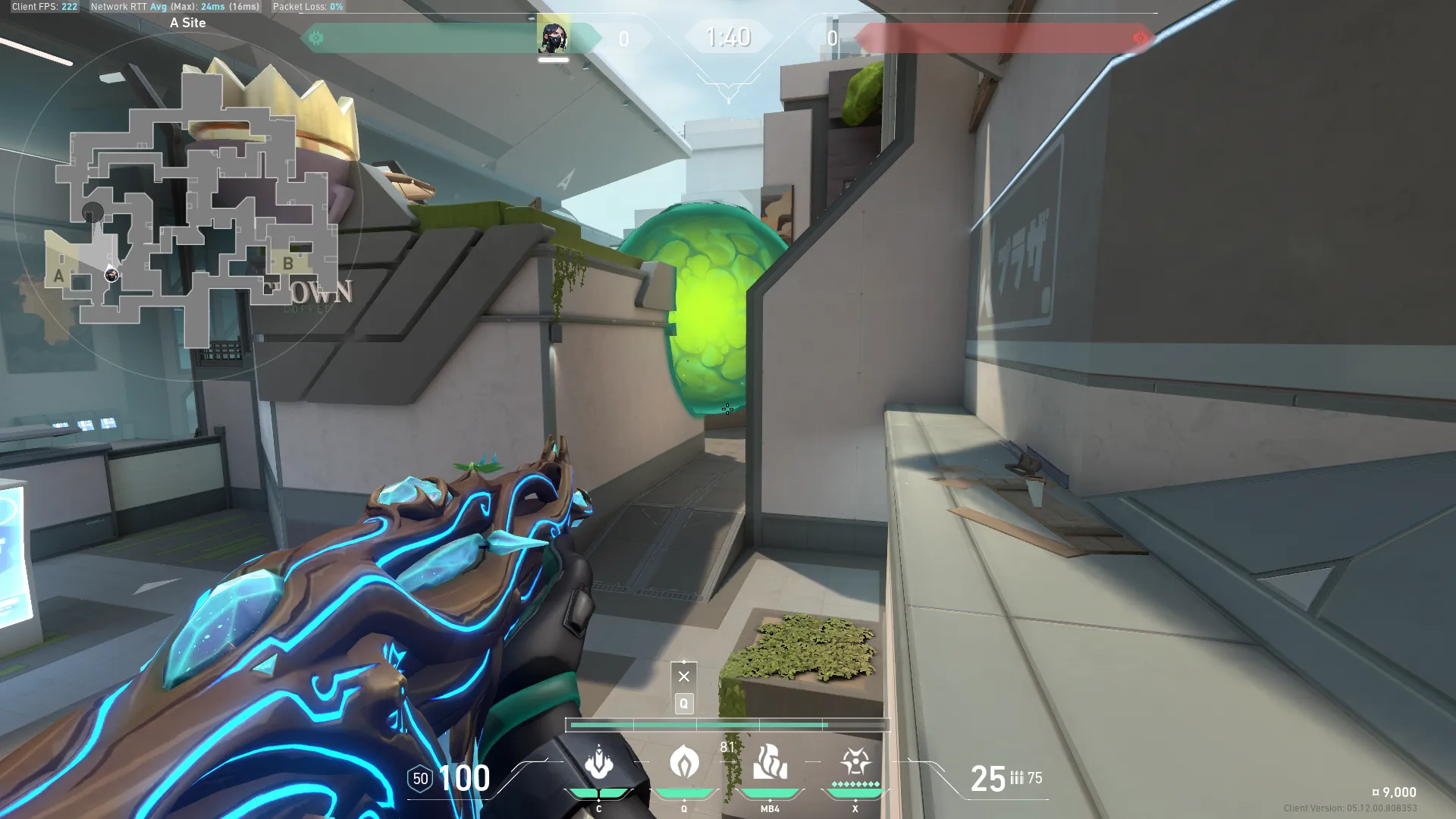 Viper Poison Cloud on Split Defense Site A — step 4 of 4: Result
