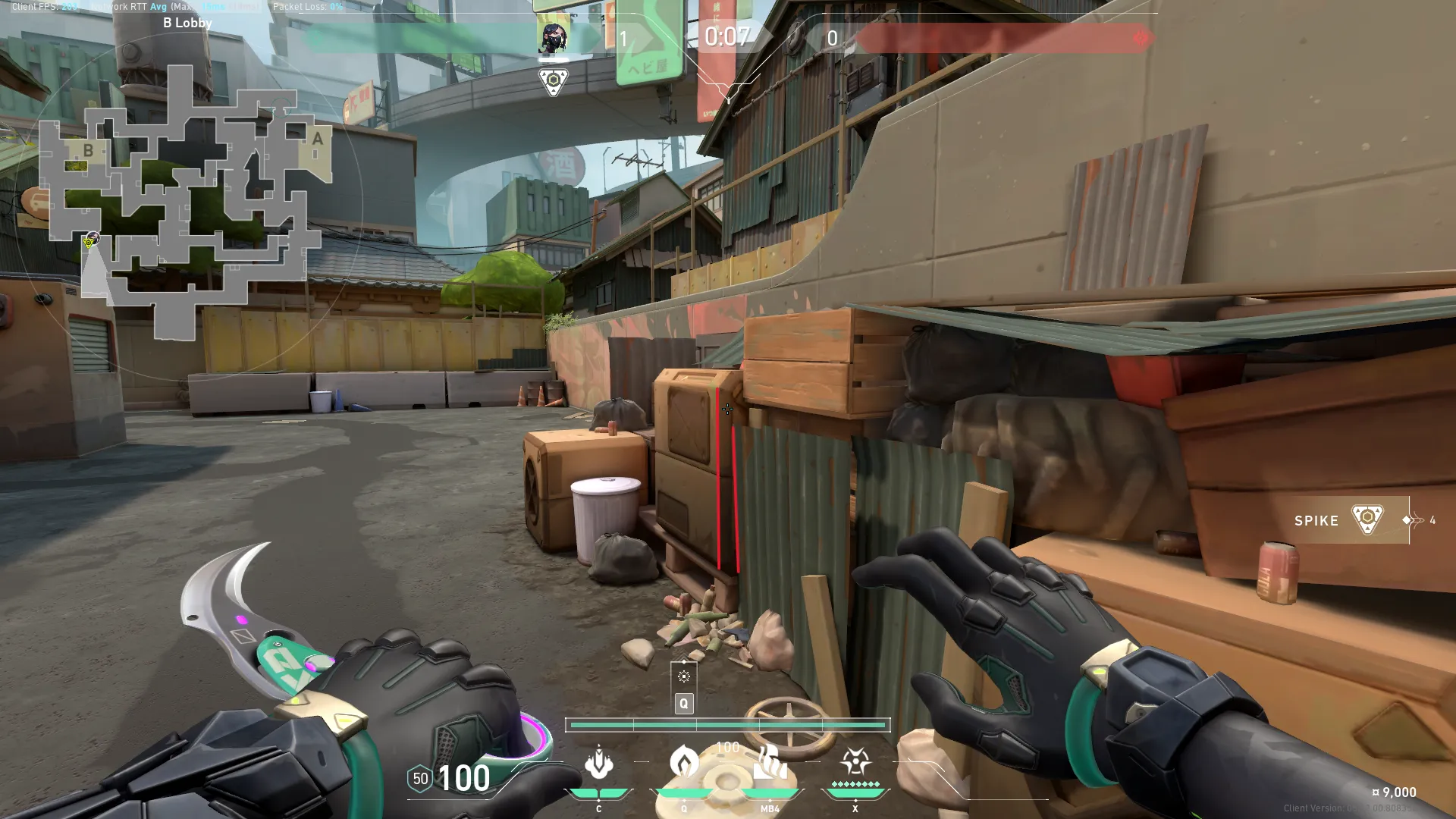Viper Poison Cloud on Split Attack Site B — step 1 of 5: Position — where to stand