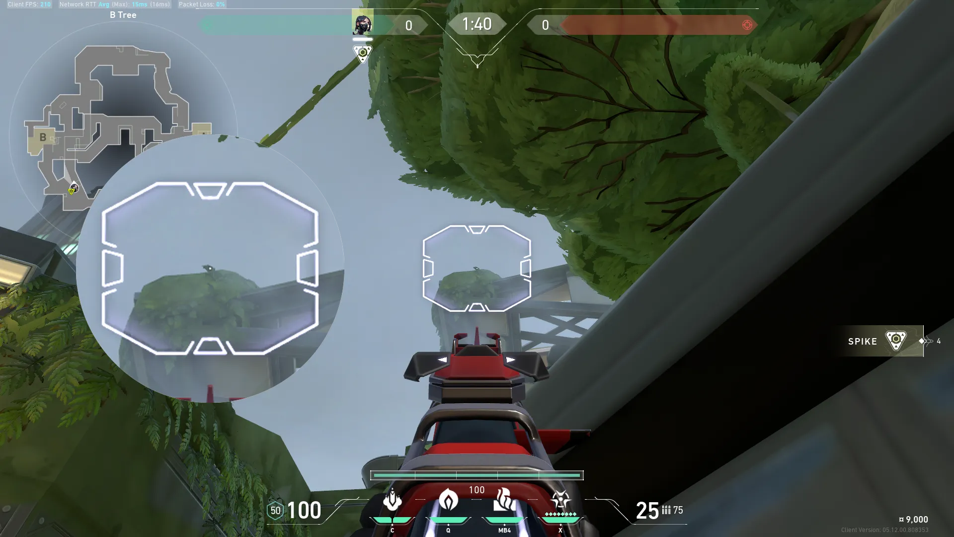 Viper Poison Cloud on Fracture Attack Site B — step 2 of 5: Aim — line up the shot