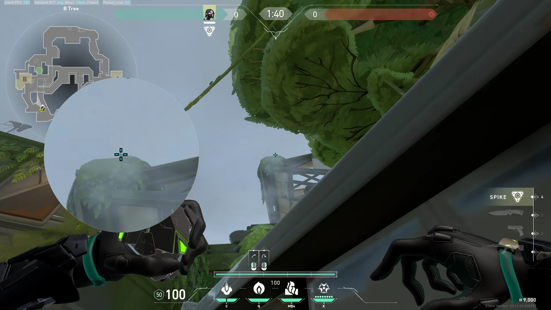 Viper Poison Cloud on Fracture Attack Site B — step 3 of 5: Aim — line up the shot