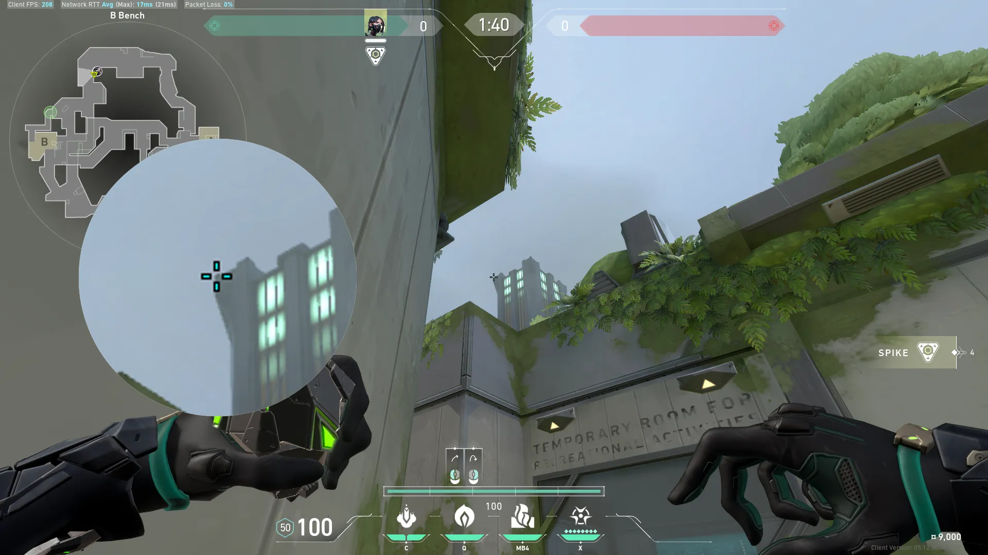 Viper Poison Cloud on Fracture Defense Site B — step 2 of 4: Aim — line up the shot