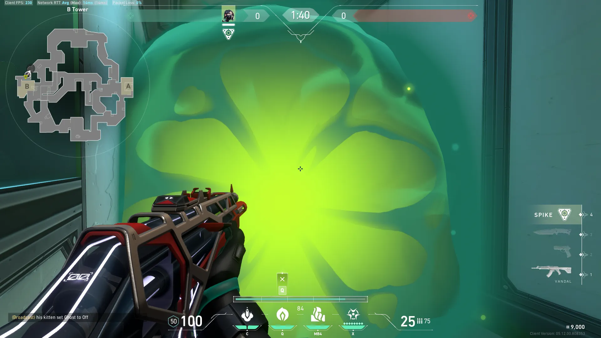 Viper Poison Cloud on Fracture Defense Site B — step 3 of 4: Aim — line up the shot
