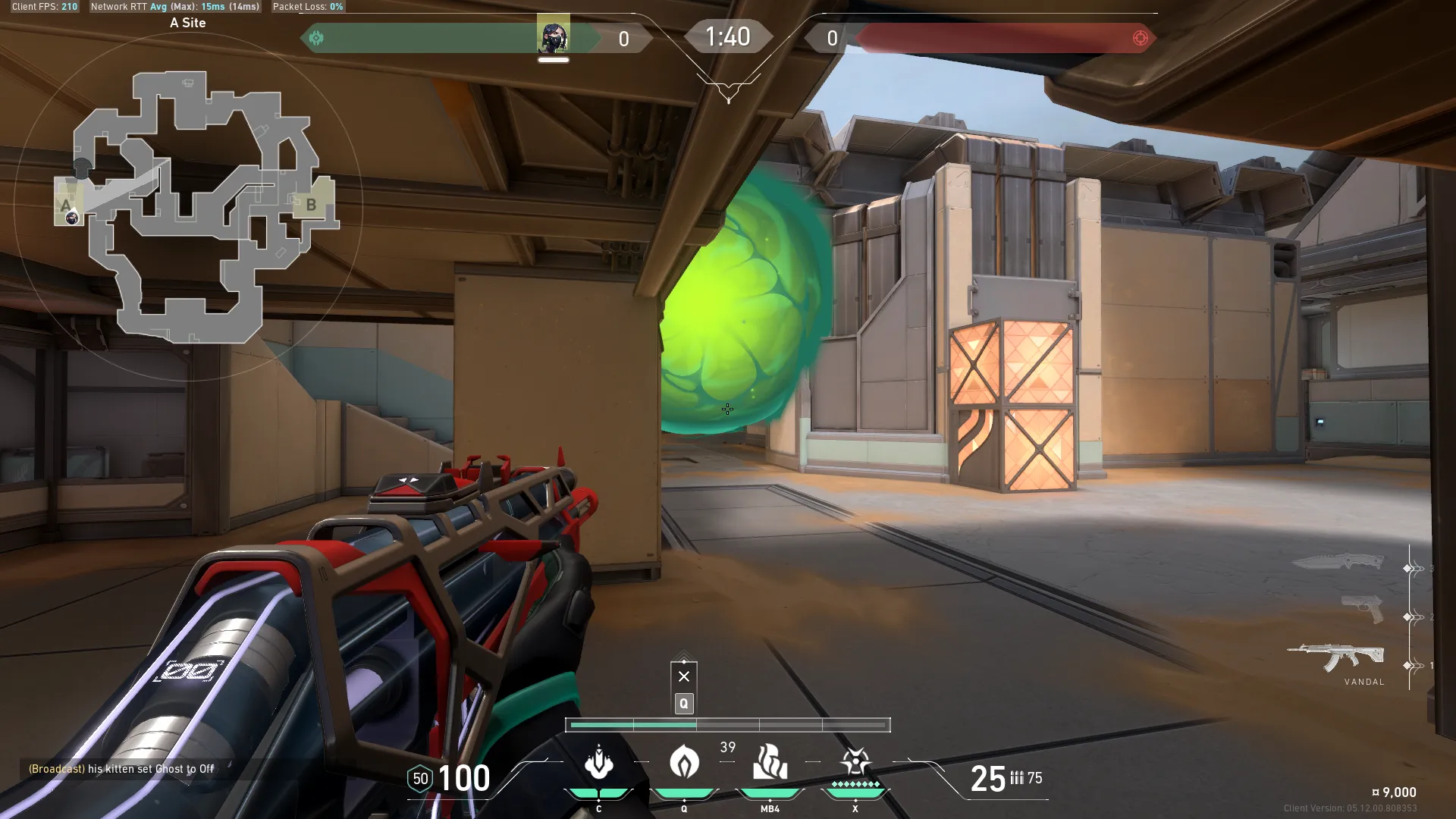 Viper Poison Cloud on Fracture Attack Site A — step 4 of 4: Result