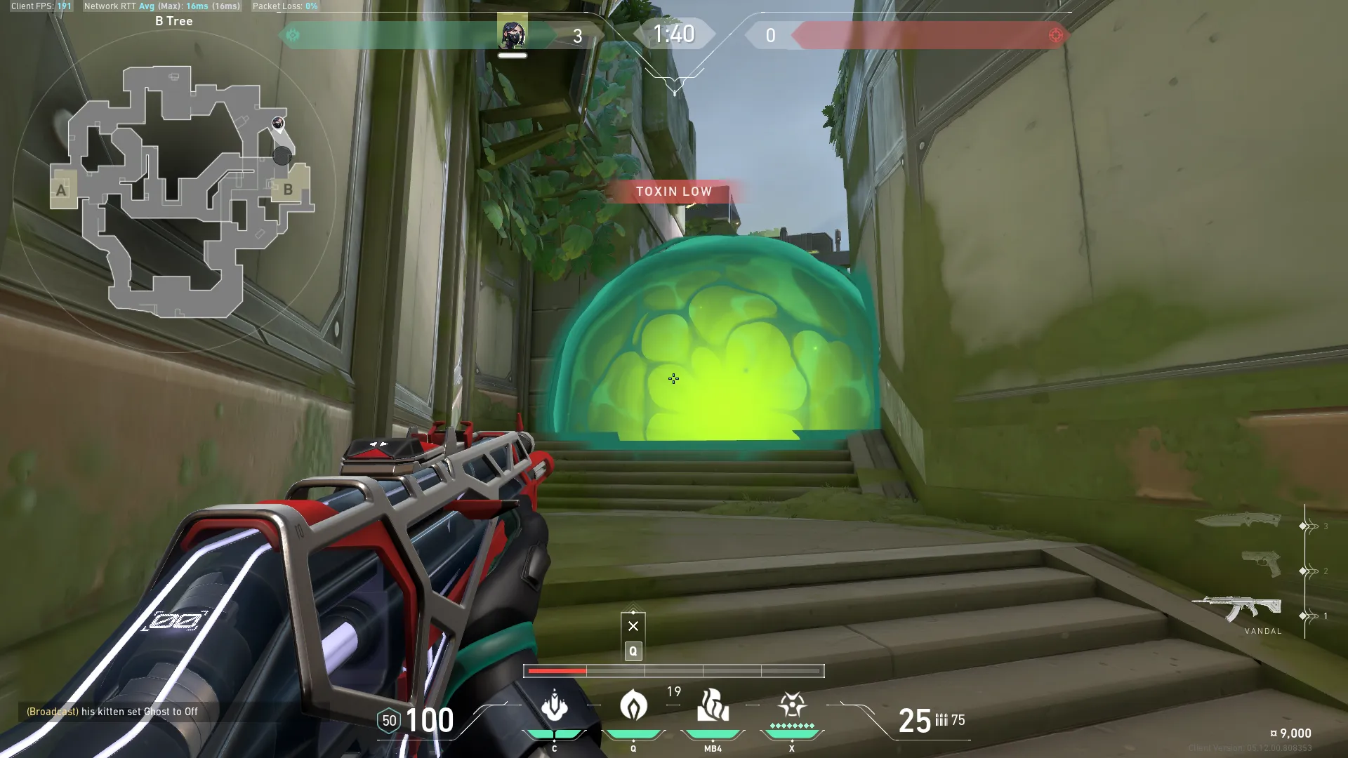 Viper Poison Cloud on Fracture Defense Site B — step 3 of 4: Aim — line up the shot
