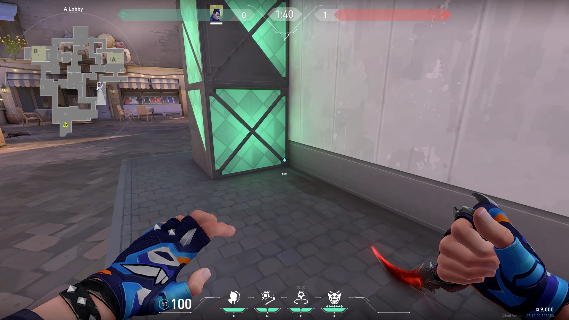 A Lobby to A Site Flash — Yoru lineup on Ascent