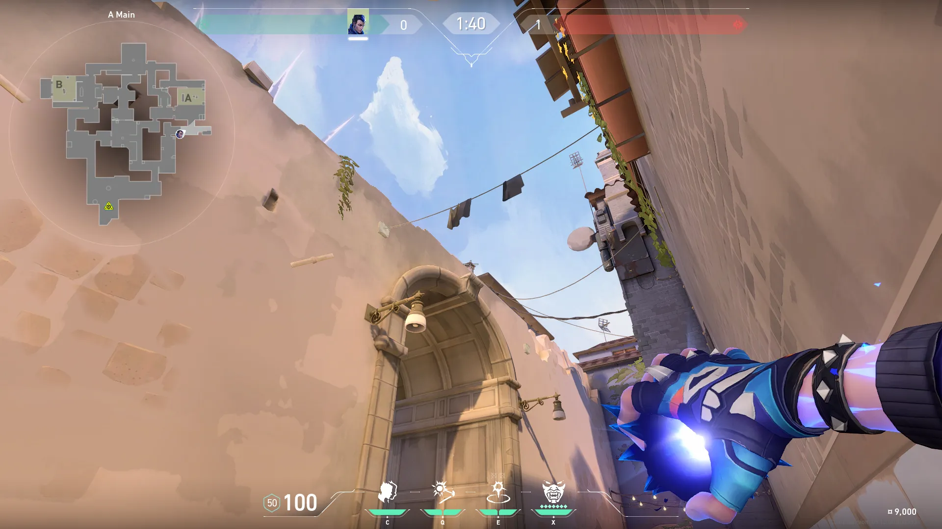 A Main Flash to A Site — Yoru lineup on Ascent