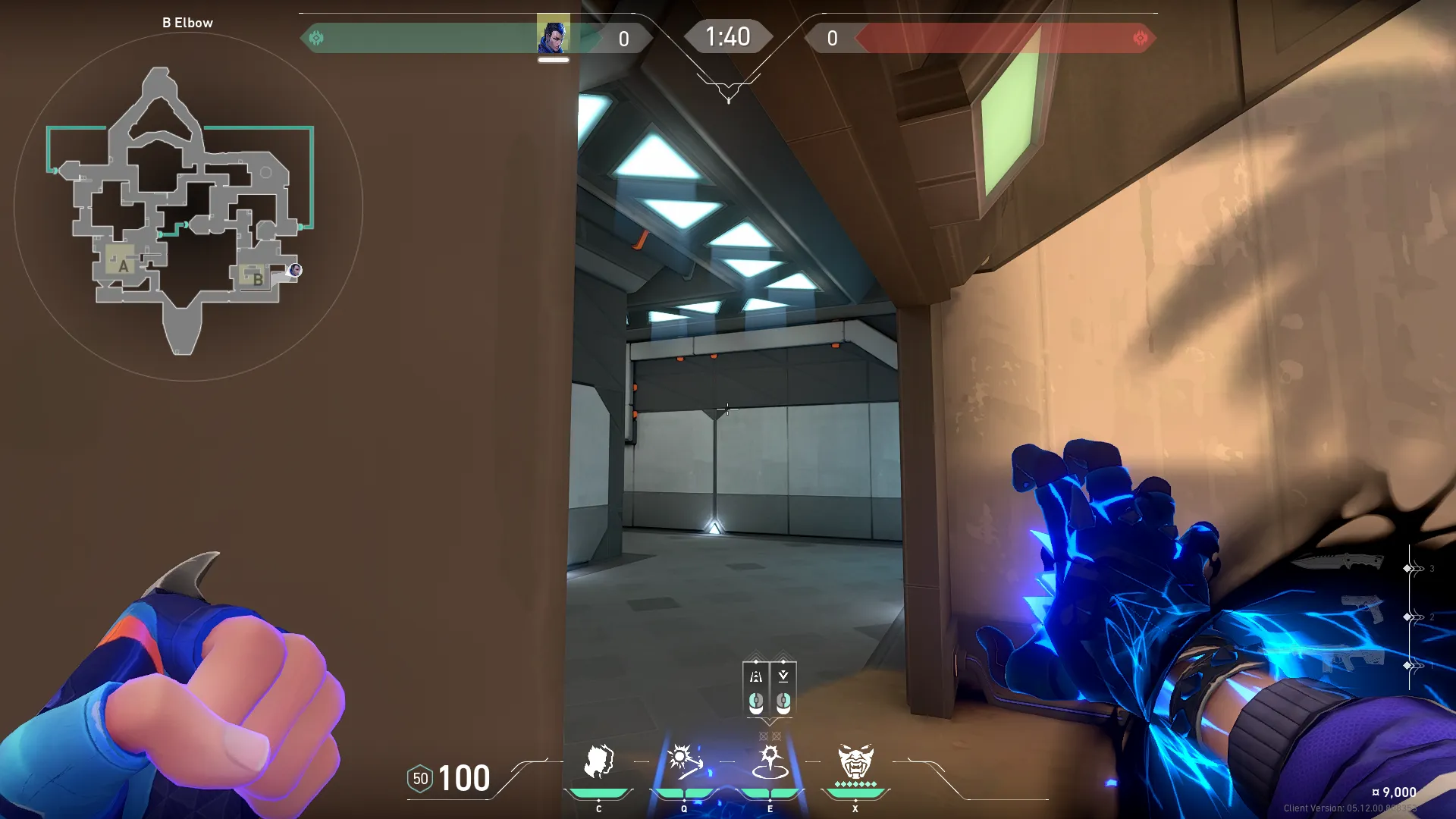 Yoru Gatecrash on Bind Defense Site A — step 2 of 3: Aim — line up the shot