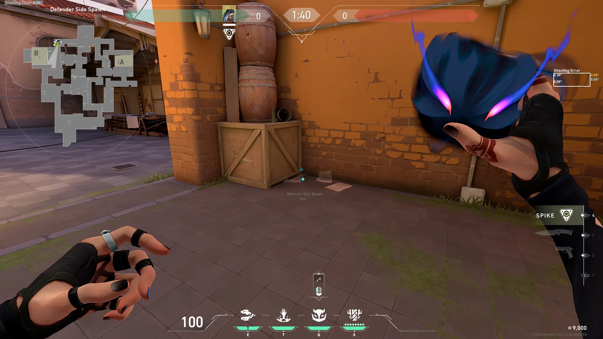 Fade Haunt on Ascent Defense Site B — step 1 of 3: Position — where to stand