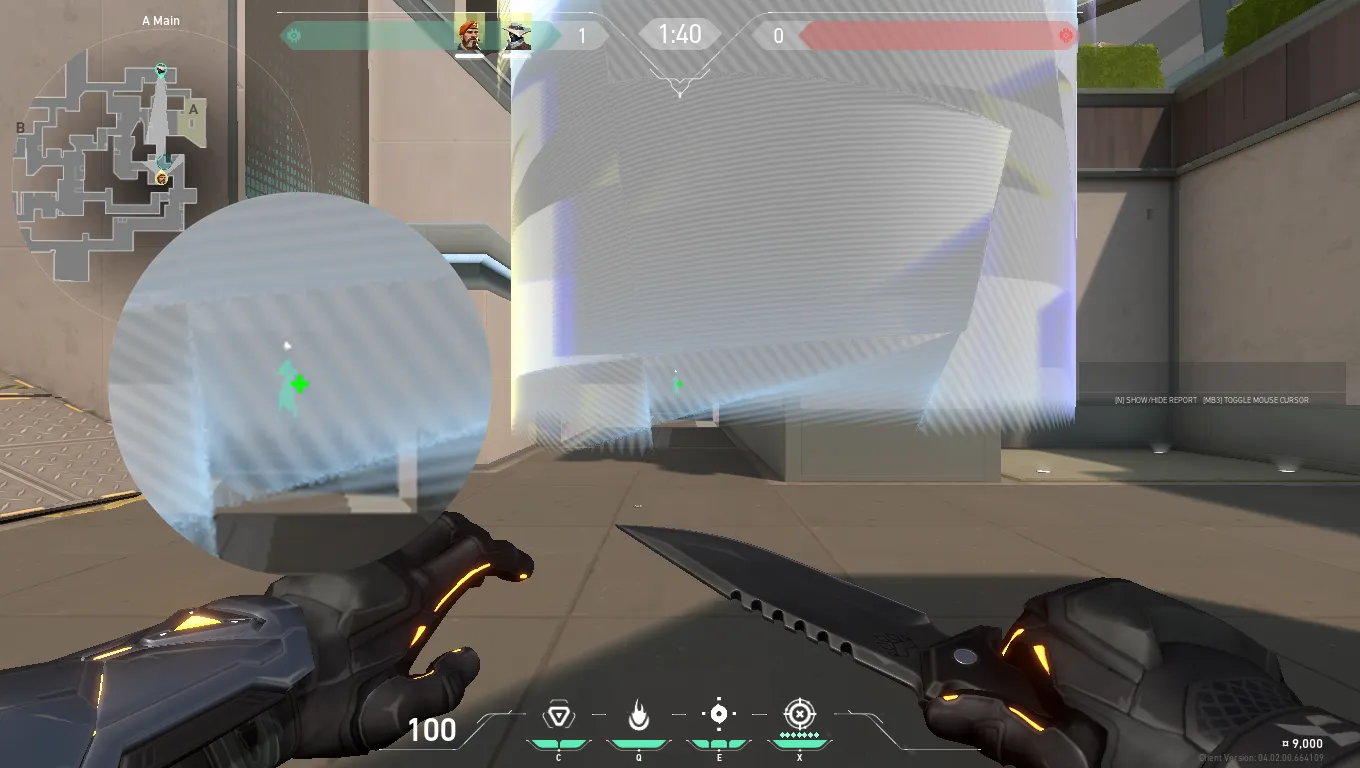 Cypher Cyber Cage on Split Defense Site A — step 5 of 5: Result