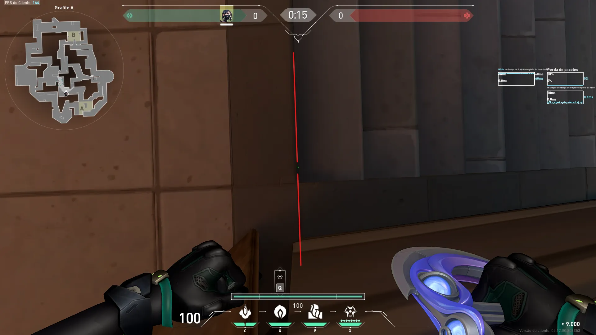 Viper Poison Cloud on Pearl Attack Mid — step 2 of 5: Aim — line up the shot