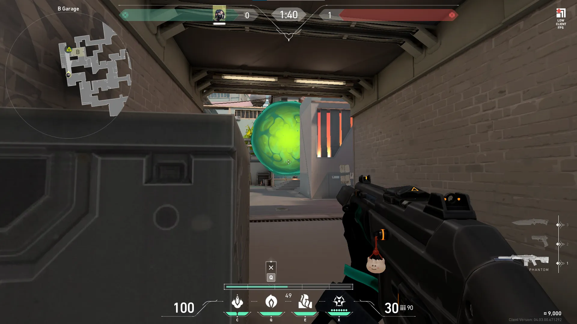 Viper Poison Cloud on Split Attack Site B — step 3 of 3: Result