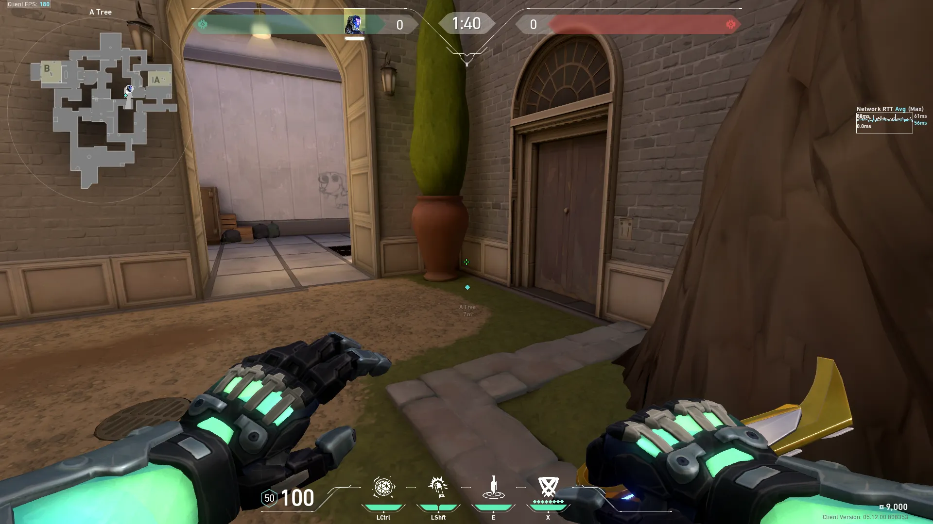 KAY/O Zero_Point on Ascent Defense Site A — step 1 of 3: Position — where to stand