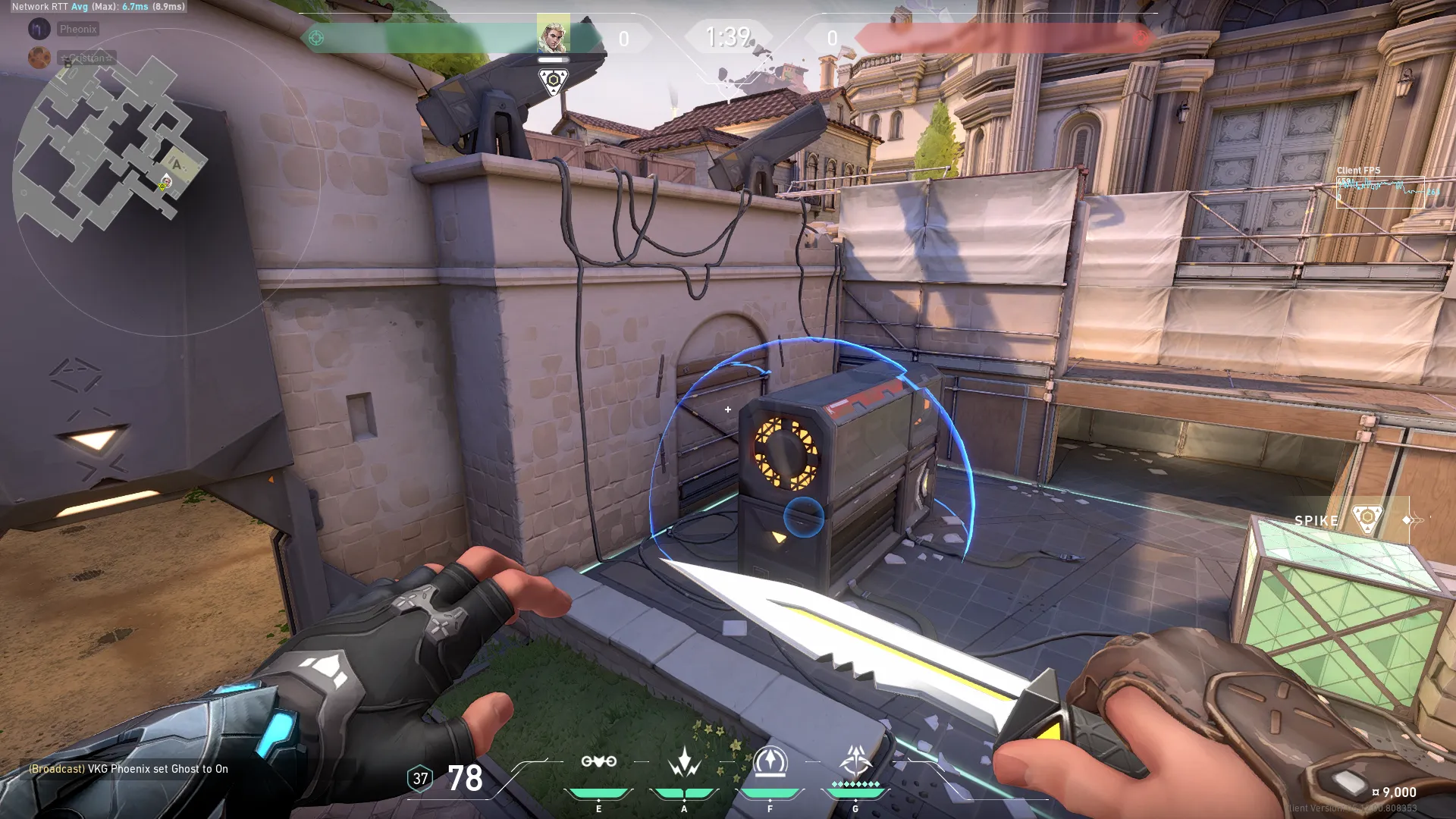 Sova Shock Bolt on Ascent Defense Site A — step 3 of 3: Result