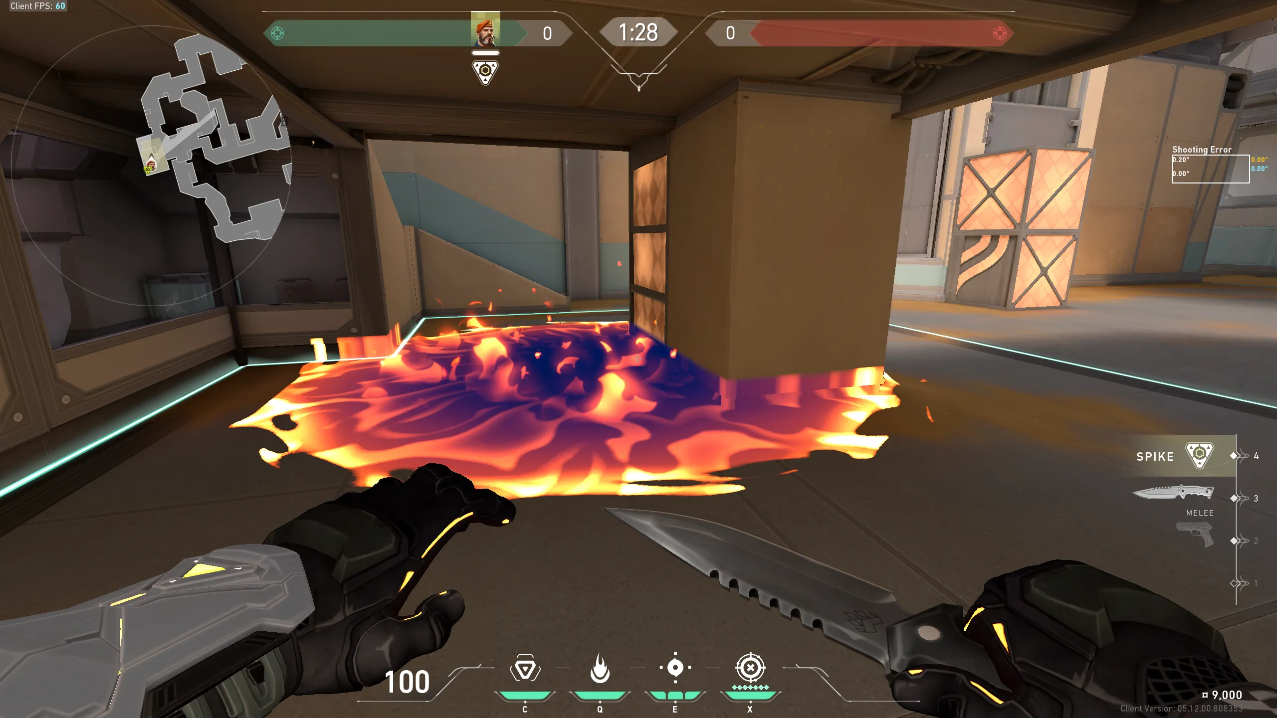 Brimstone Incendiary on Fracture Attack Site A — step 3 of 3: Result