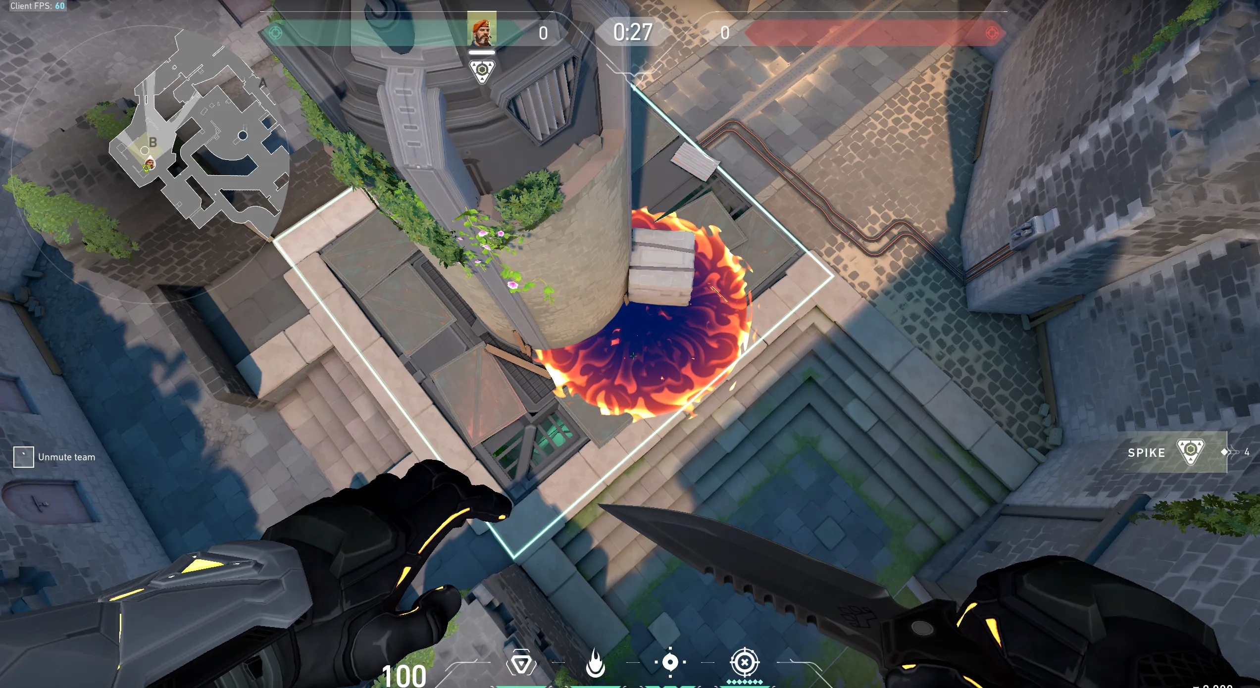 Brimstone Incendiary on Breeze Attack Site B — step 4 of 4: Result