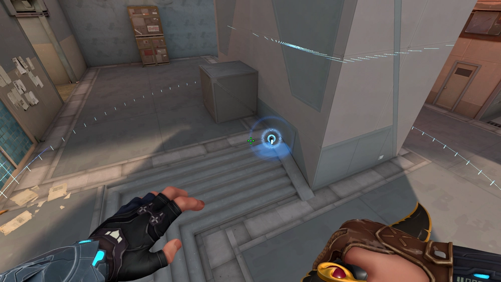 Sova Shock Bolt on Split Attack Site B — step 3 of 3: Result