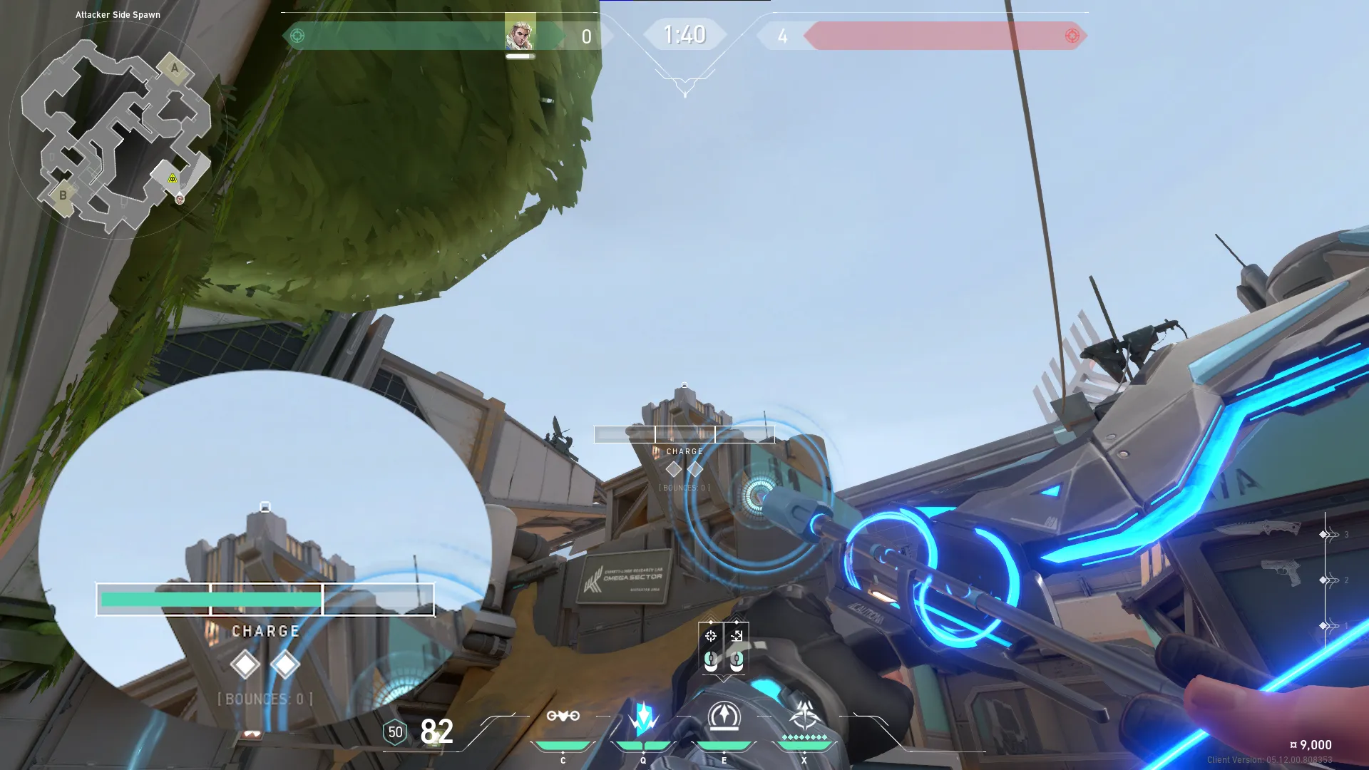 Sova Recon Bolt on Fracture Attack Site A — step 2 of 3: Aim — line up the shot