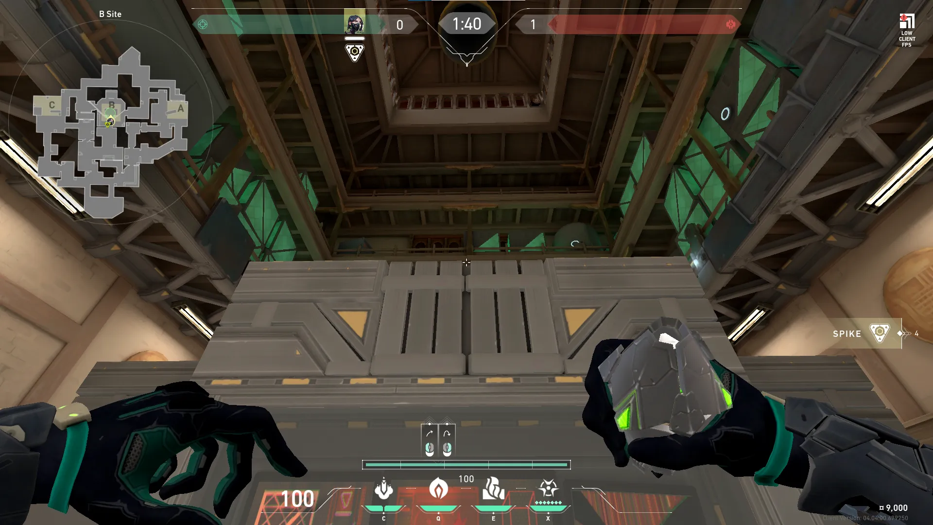 Viper Poison Cloud on Haven Attack Site B — step 2 of 3: Aim — line up the shot