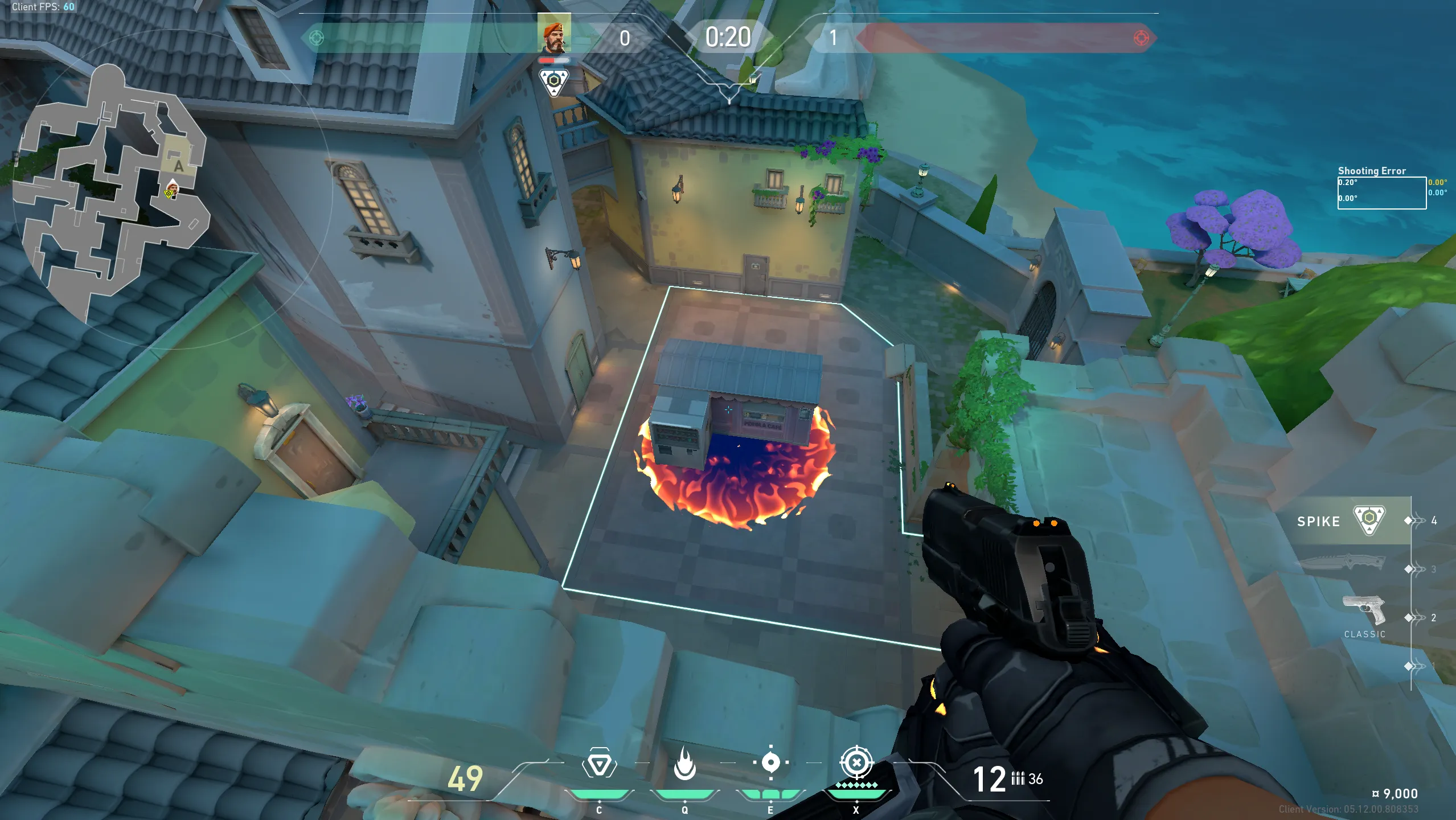 Brimstone Incendiary on Pearl Attack Site A — step 3 of 3: Result