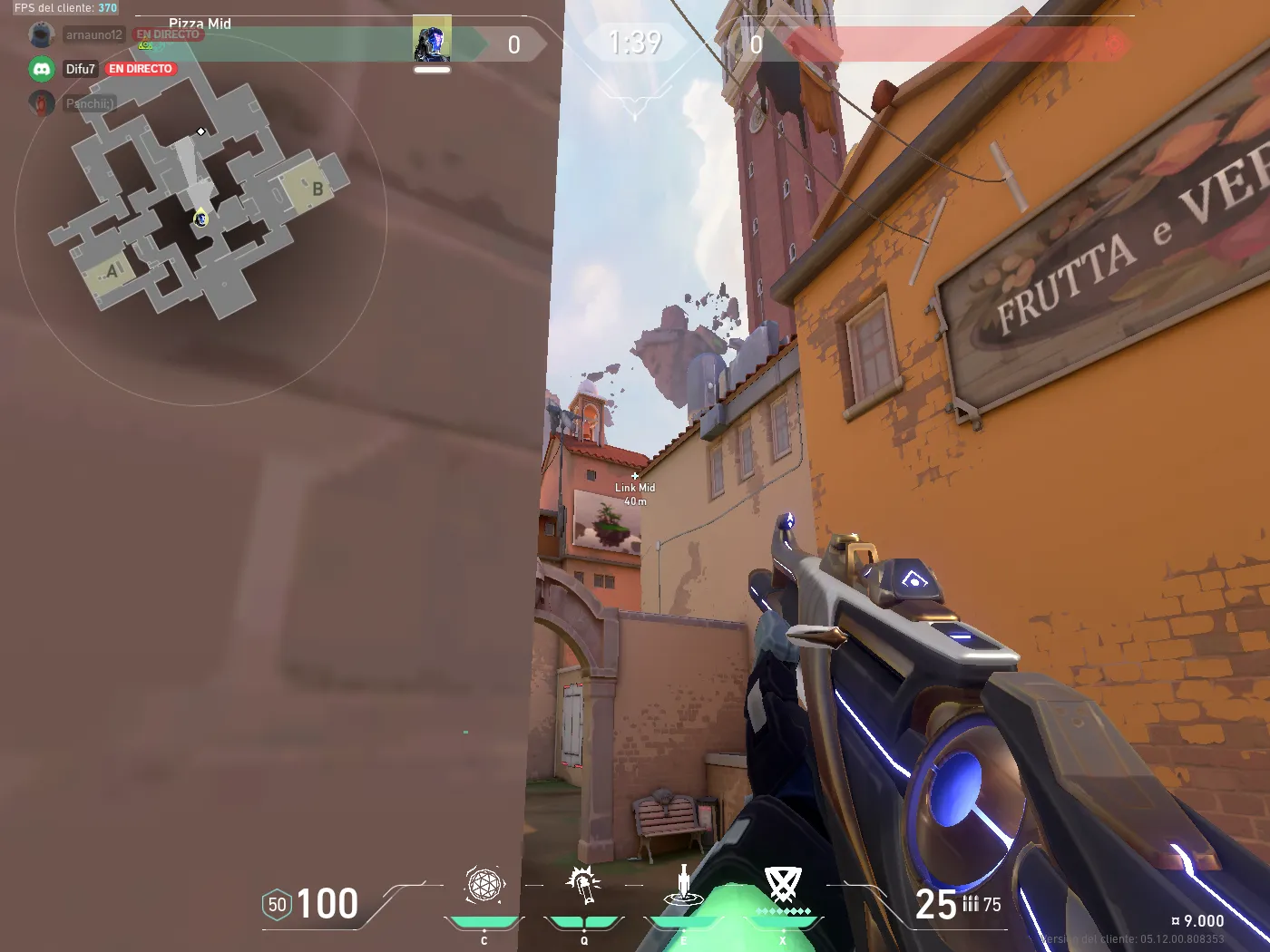 KAY/O Flash_Drive on Ascent Attack Mid — step 3 of 4: Aim — line up the shot