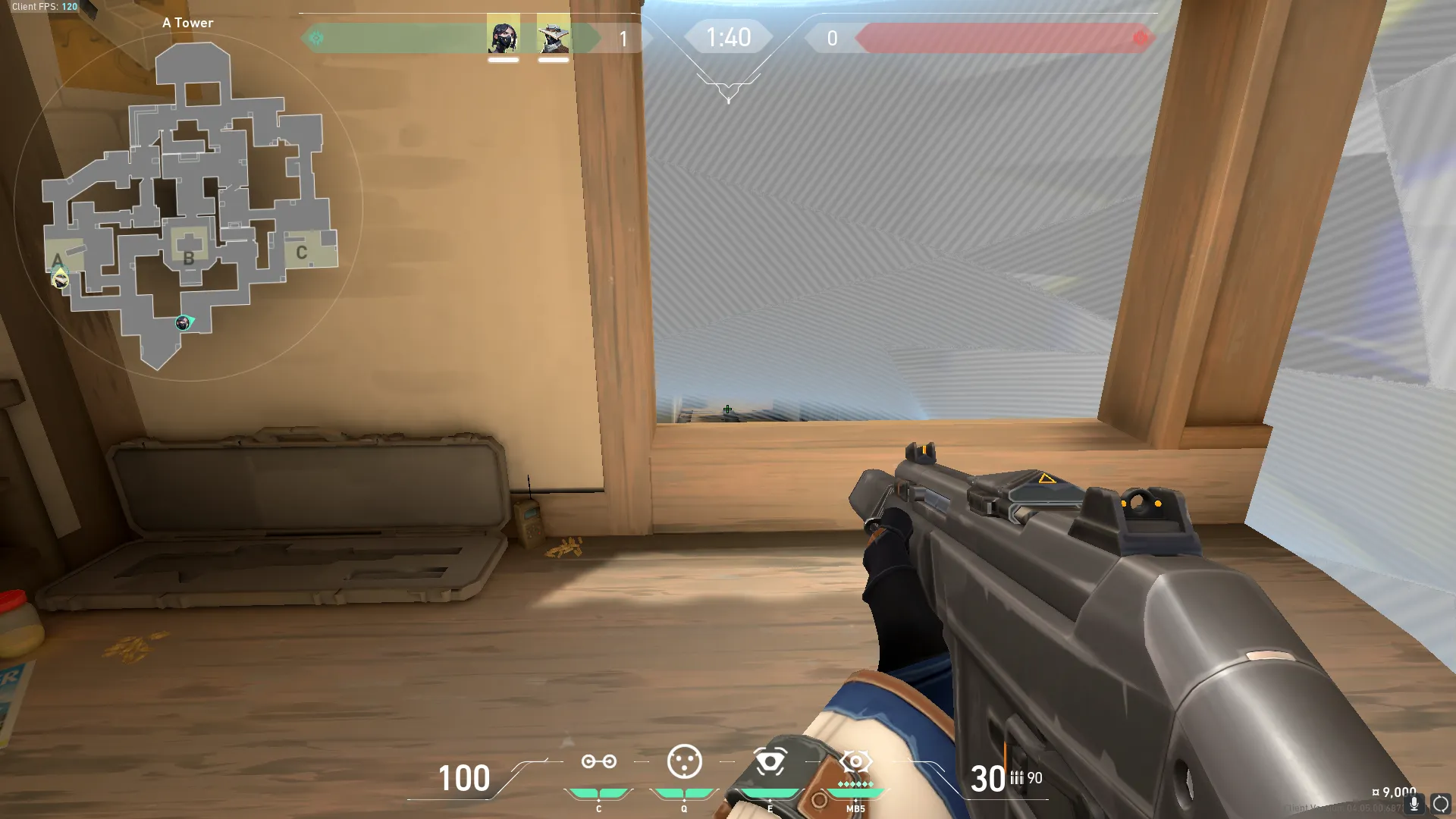 Cypher Cyber Cage on Haven Defense Site A — step 3 of 4: Aim — line up the shot