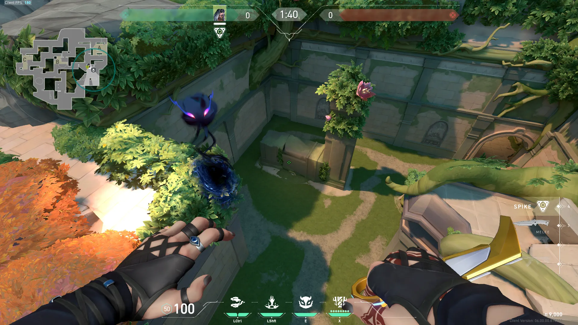 Fade Haunt on Lotus Attack Site A — step 3 of 3: Result